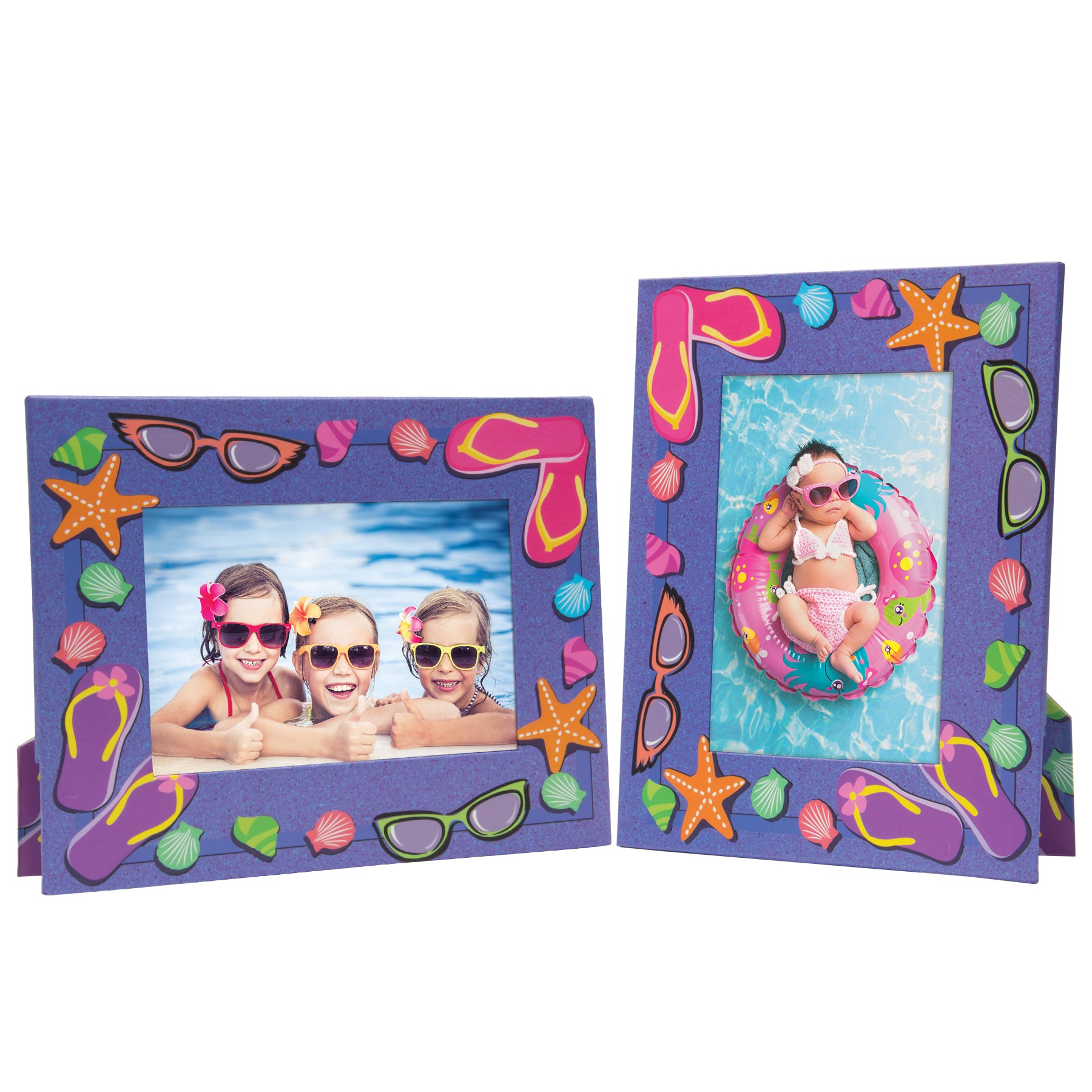 Summer Paper Picture Frame