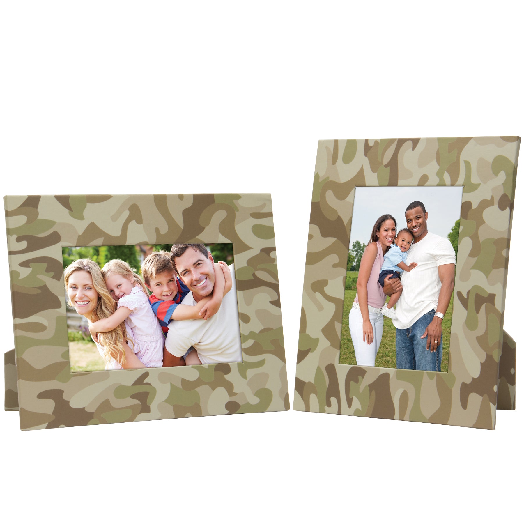 Camouflage Paper Picture Frame