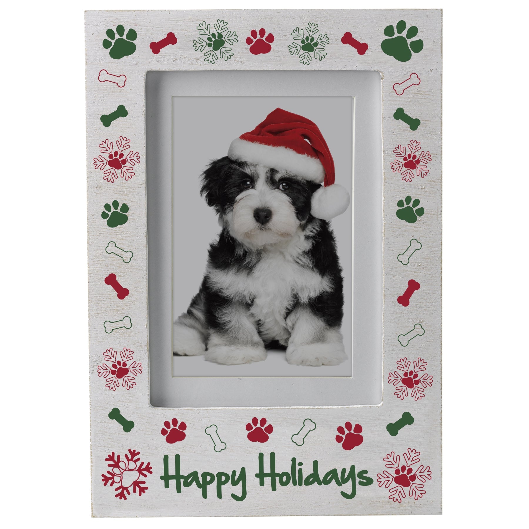 Happy Holidays Pet Picture Frame