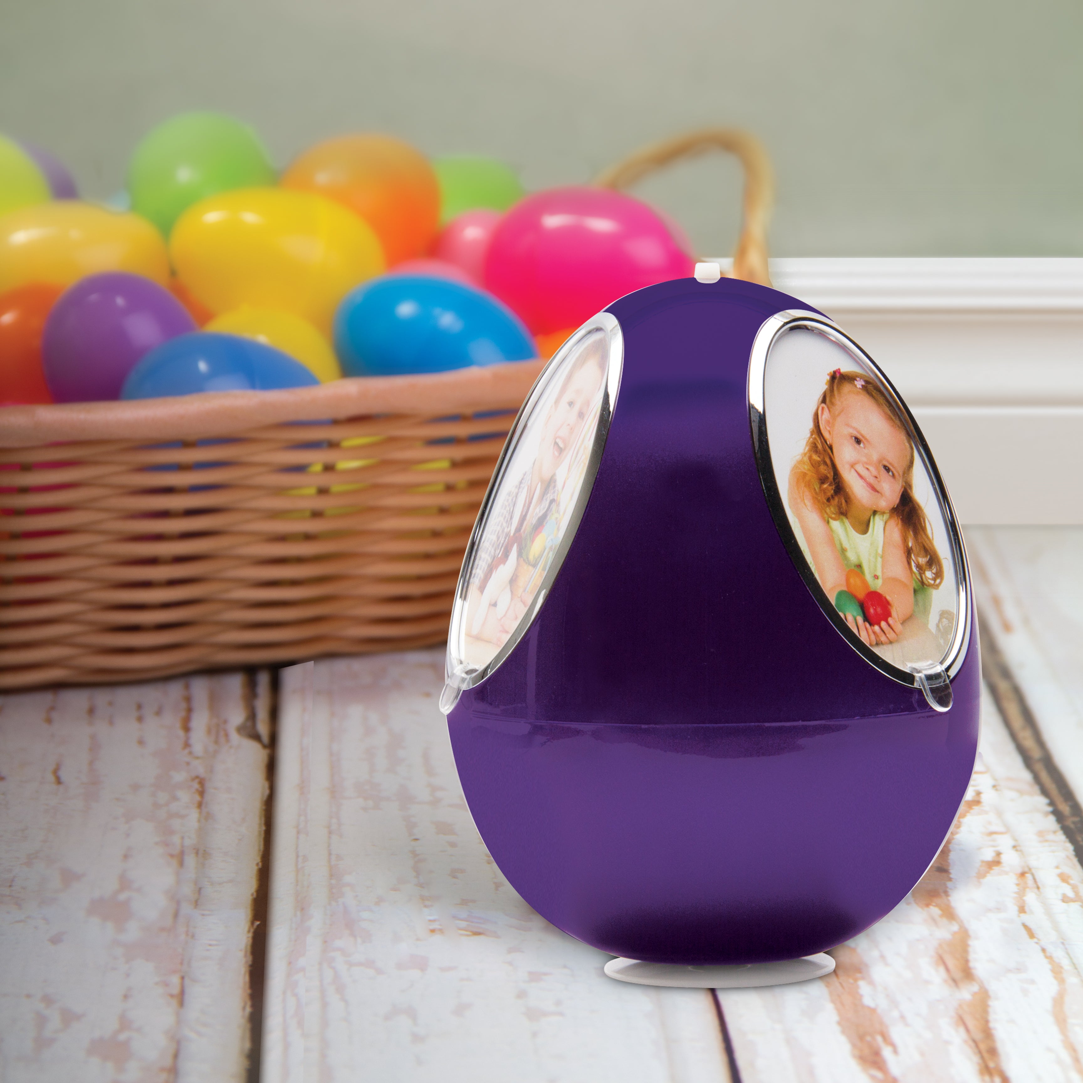 Spinning Easter Egg Photo Frame