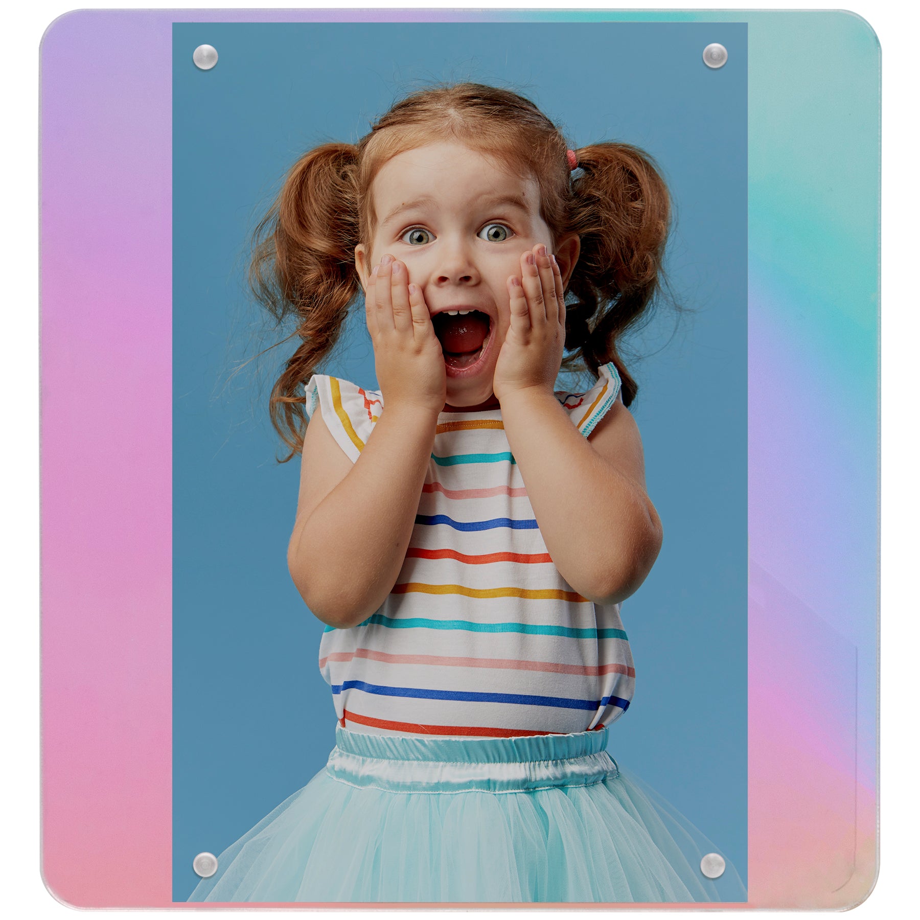 4" x 6" Iridescent Picture Frame