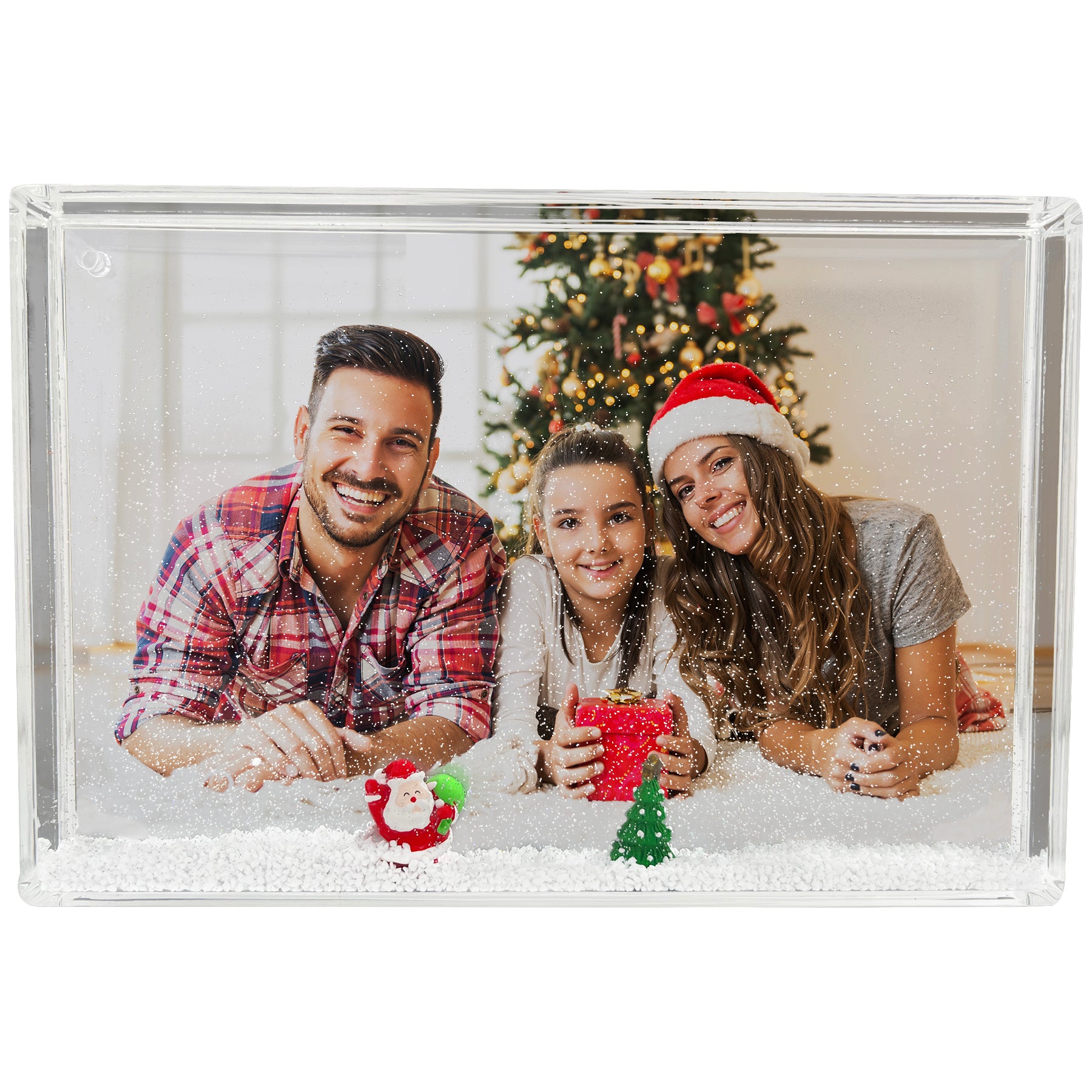 Christmas Photo Snow Picture Frame