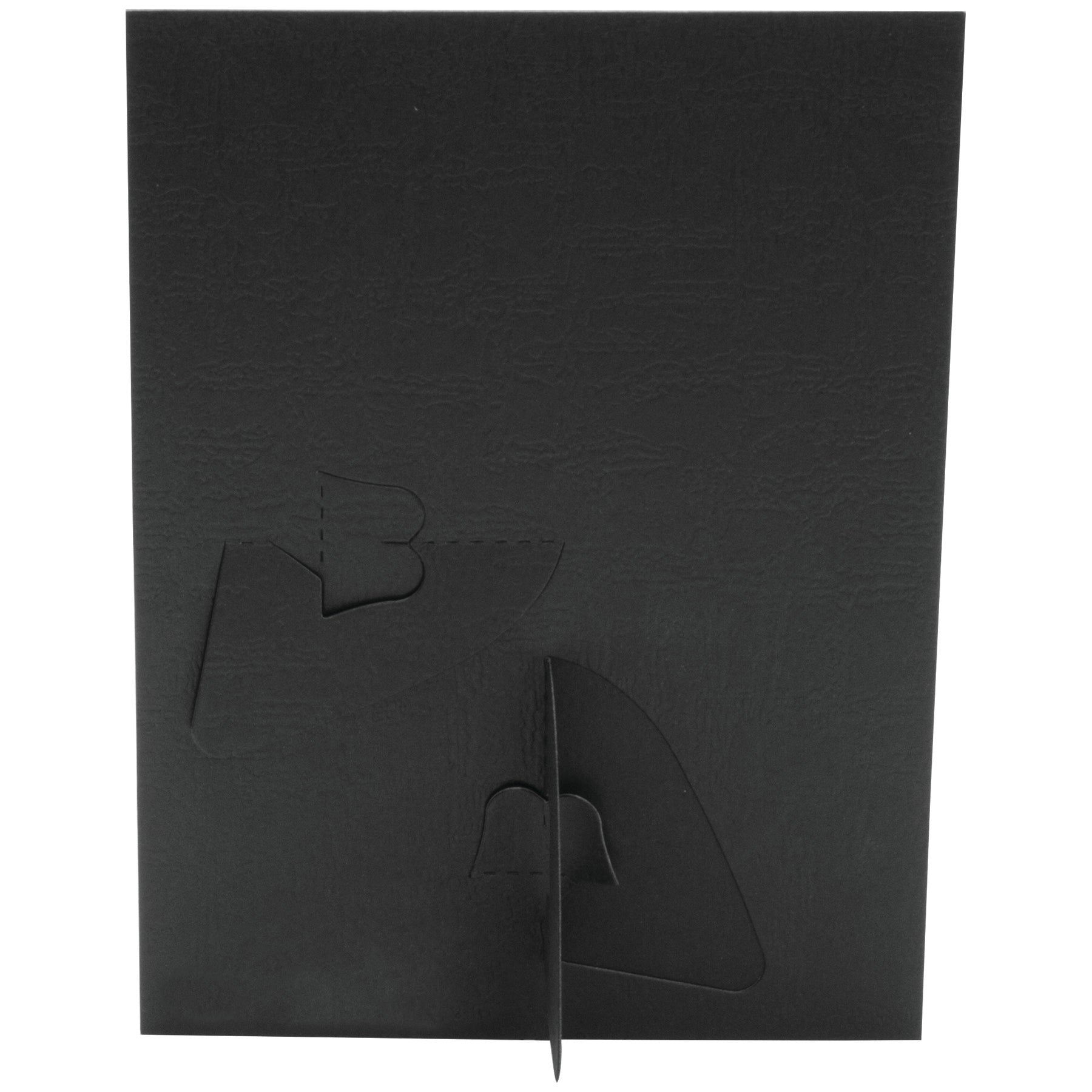50 Pack Black Paper Picture Frames 4x6, Cardboard Photo Easels For