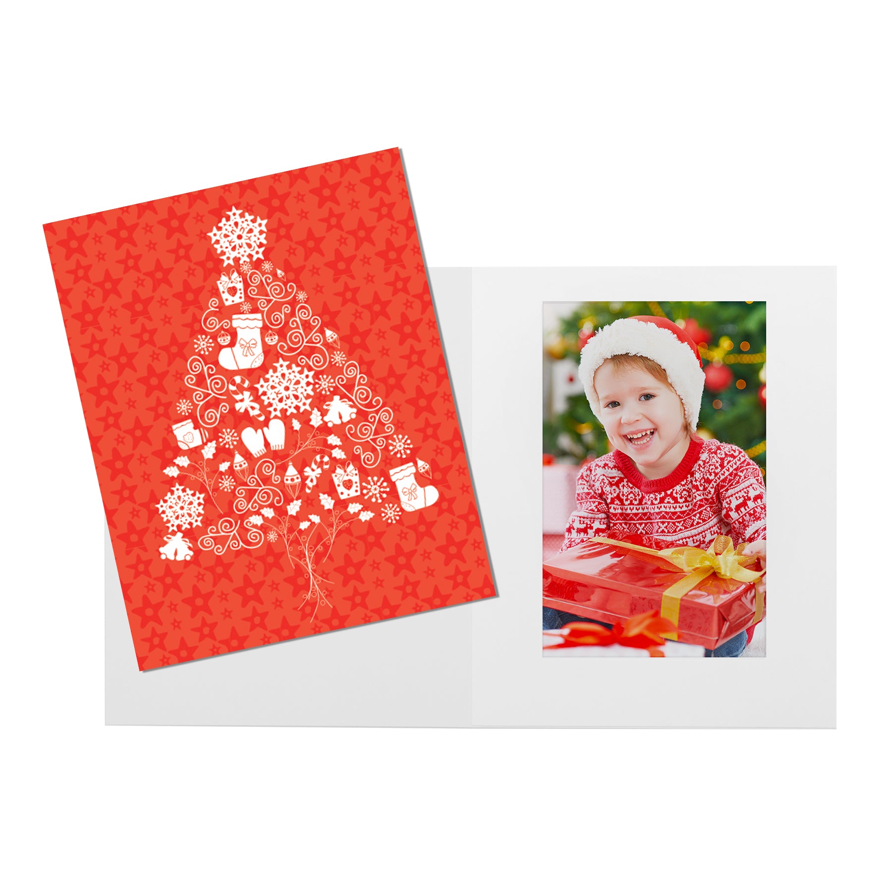 Christmas Tree Photo Folders