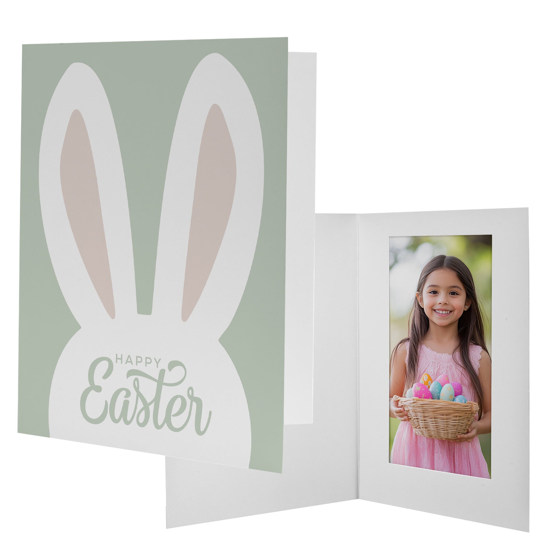 Bunny Ears Easter Photo Mounts