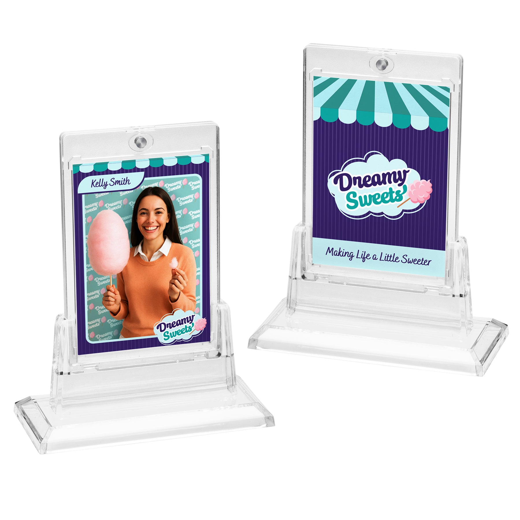 Trading Card Holder and Stand