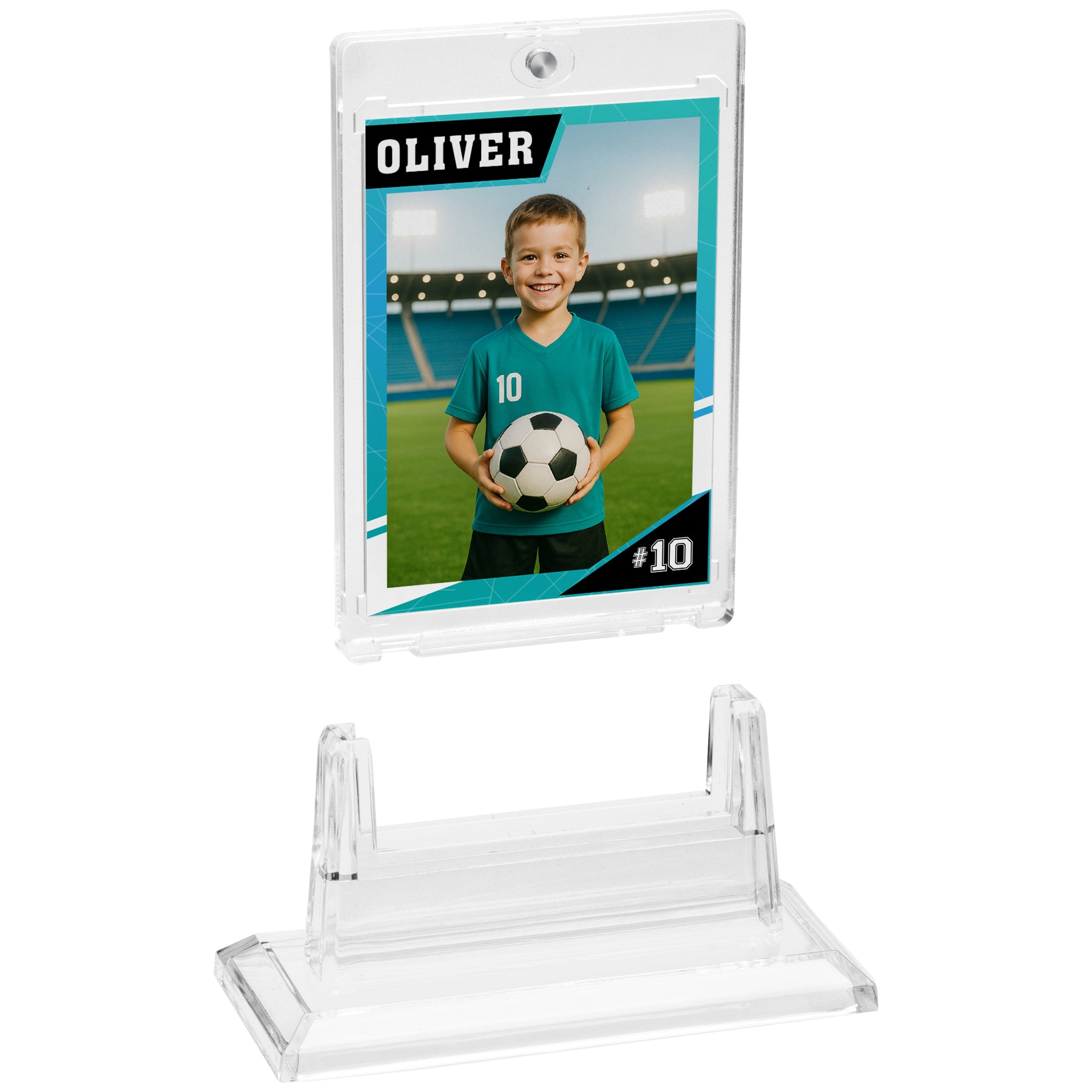 Trading Card Holder and Stand