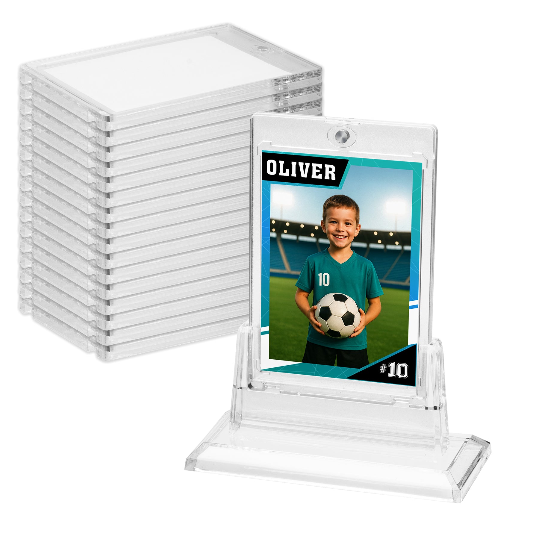 Trading Card Holder and Stand