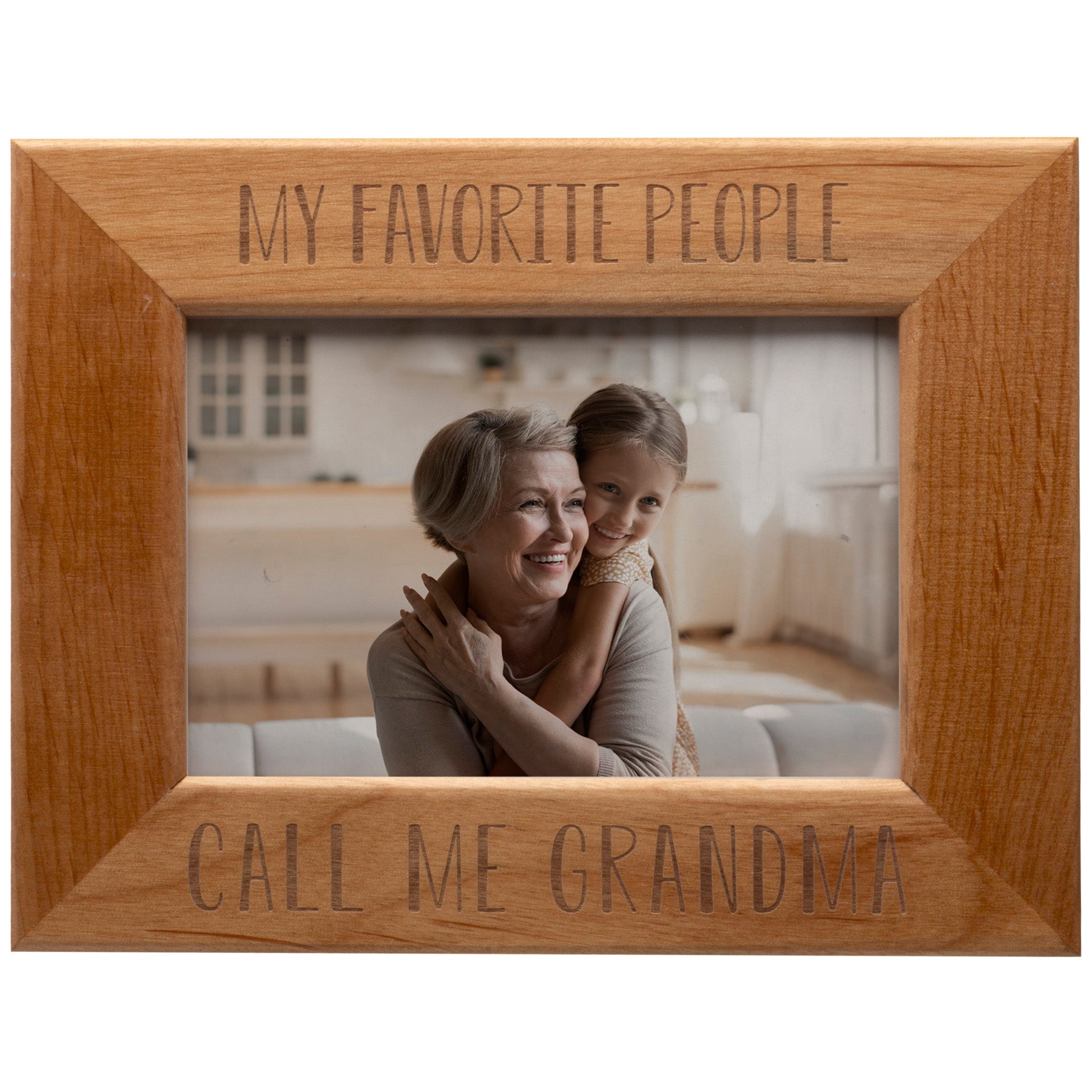 My Favorite People Call Me... Alder Wood Picture Frame