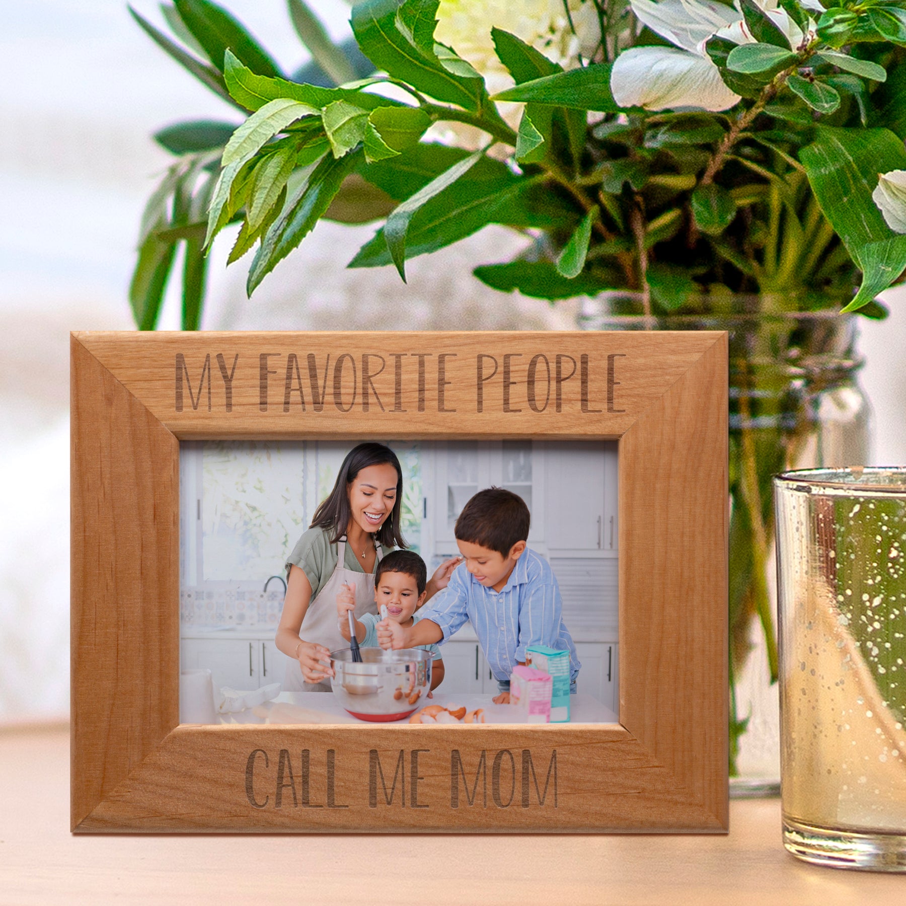My Favorite People Call Me... Alder Wood Picture Frame