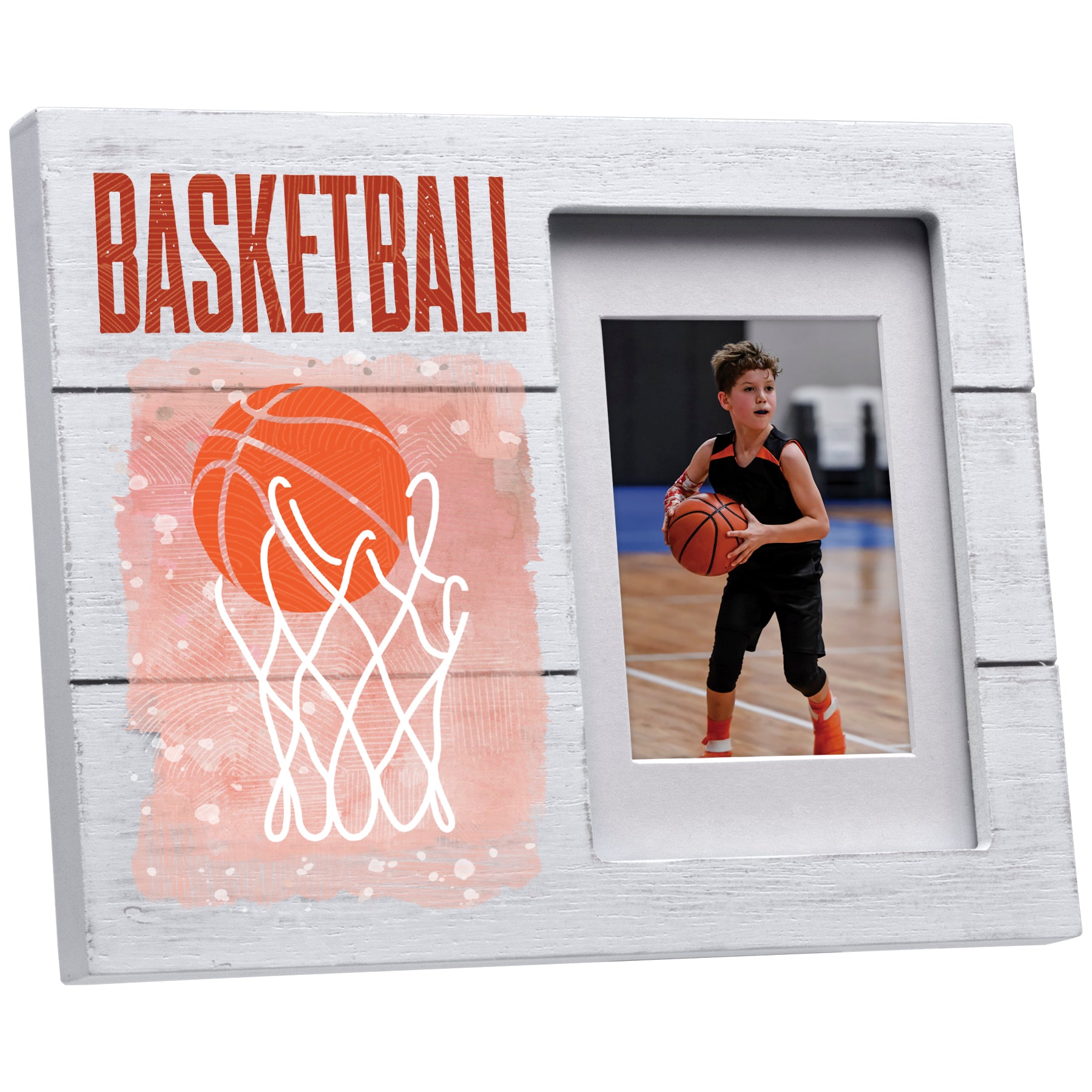 Distressed Wood Sports Picture Frames