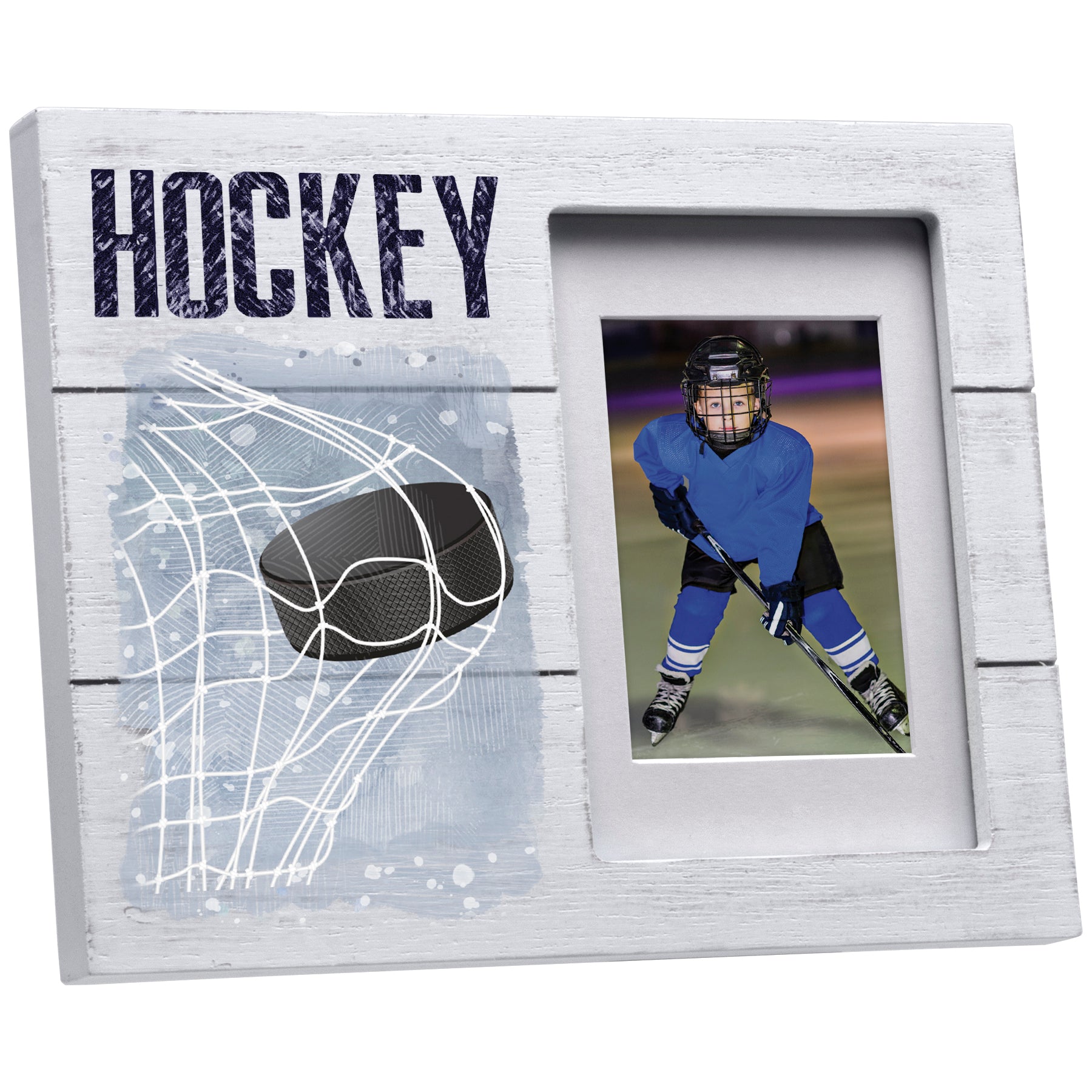 Distressed Wood Sports Picture Frames