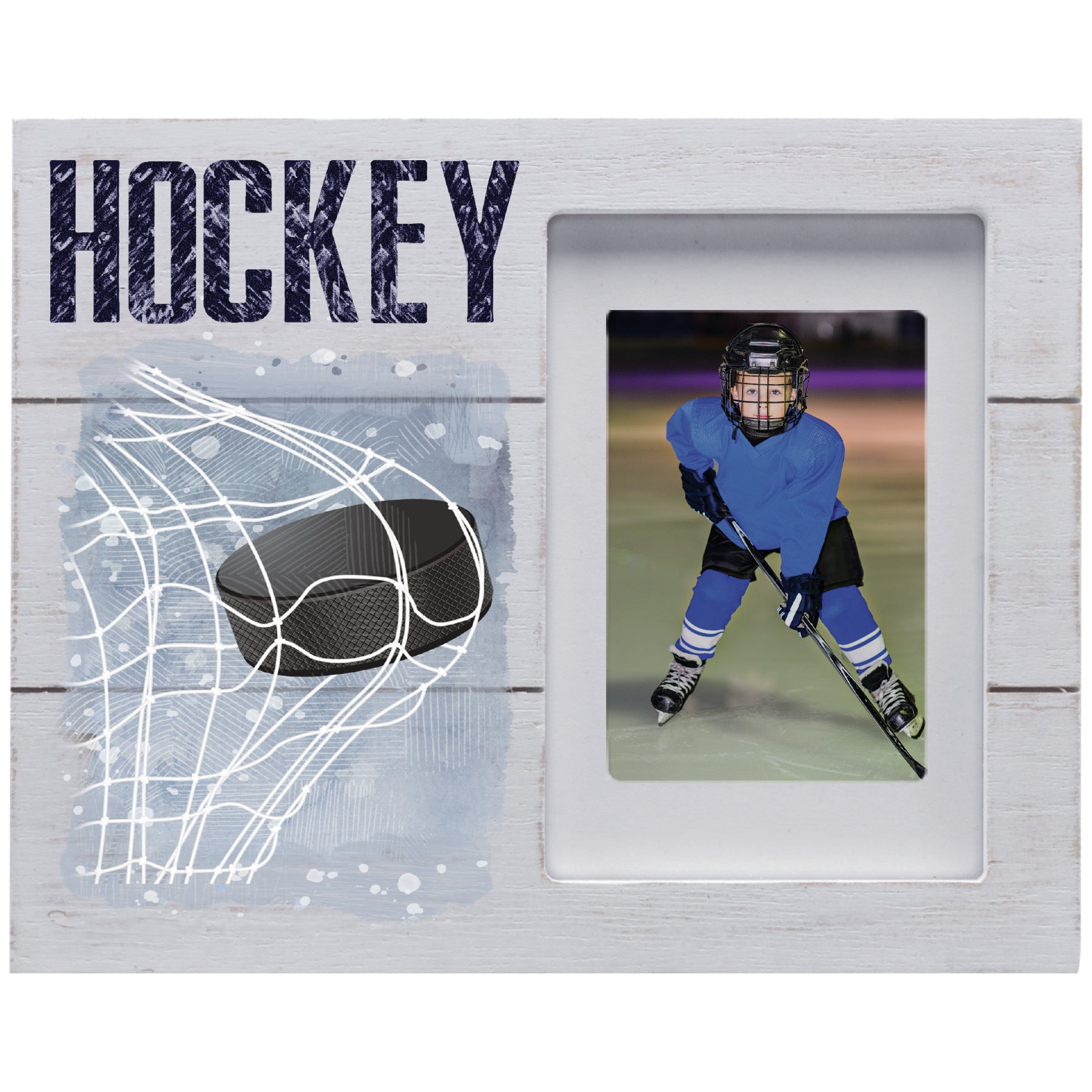 Distressed Wood Sports Picture Frames