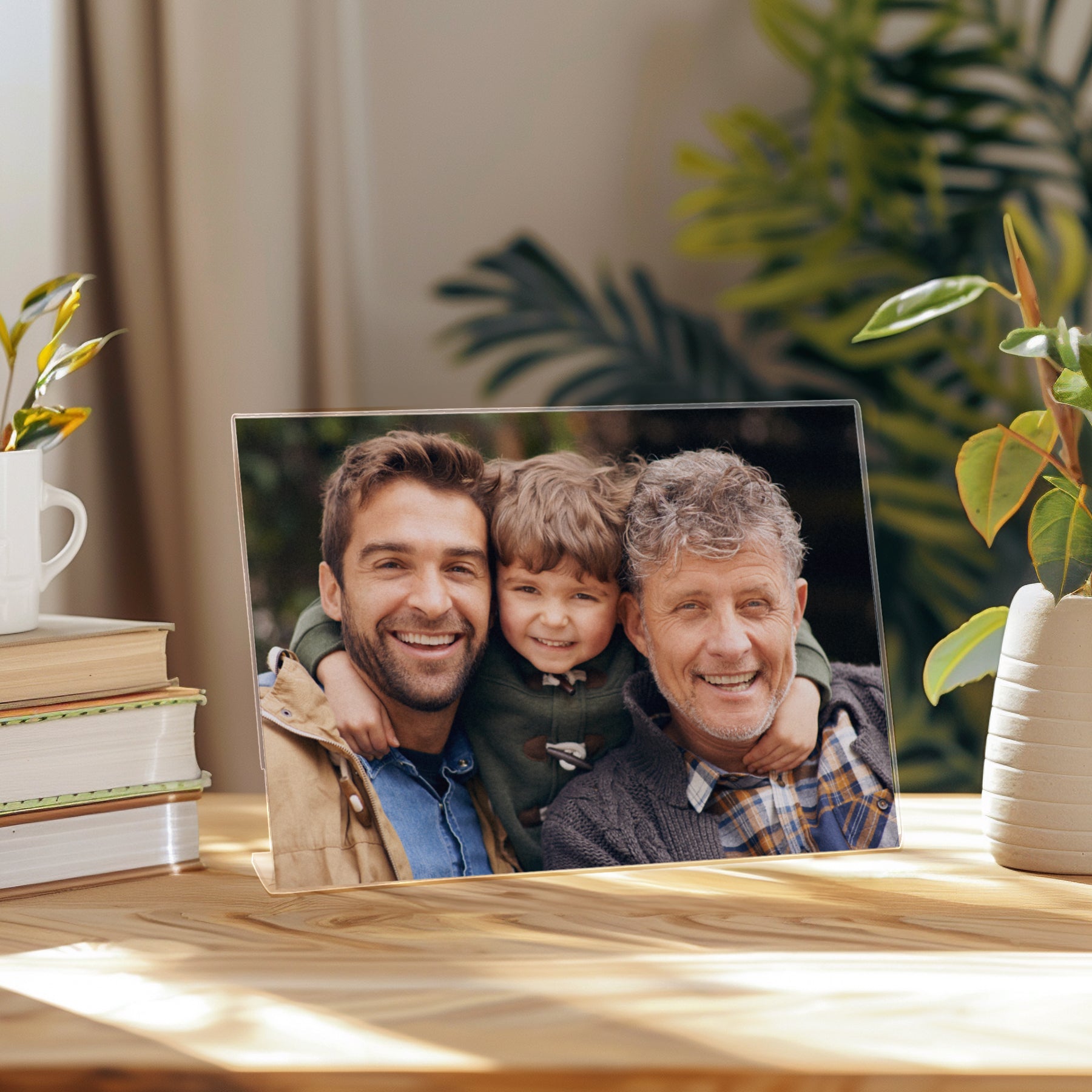 Bent Easel Picture Frames