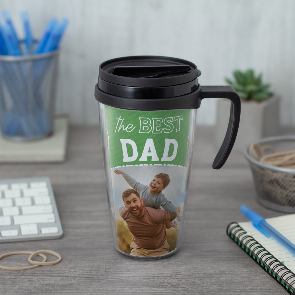 Wholesale DIY Photo Insert 12 oz. Travel Mug