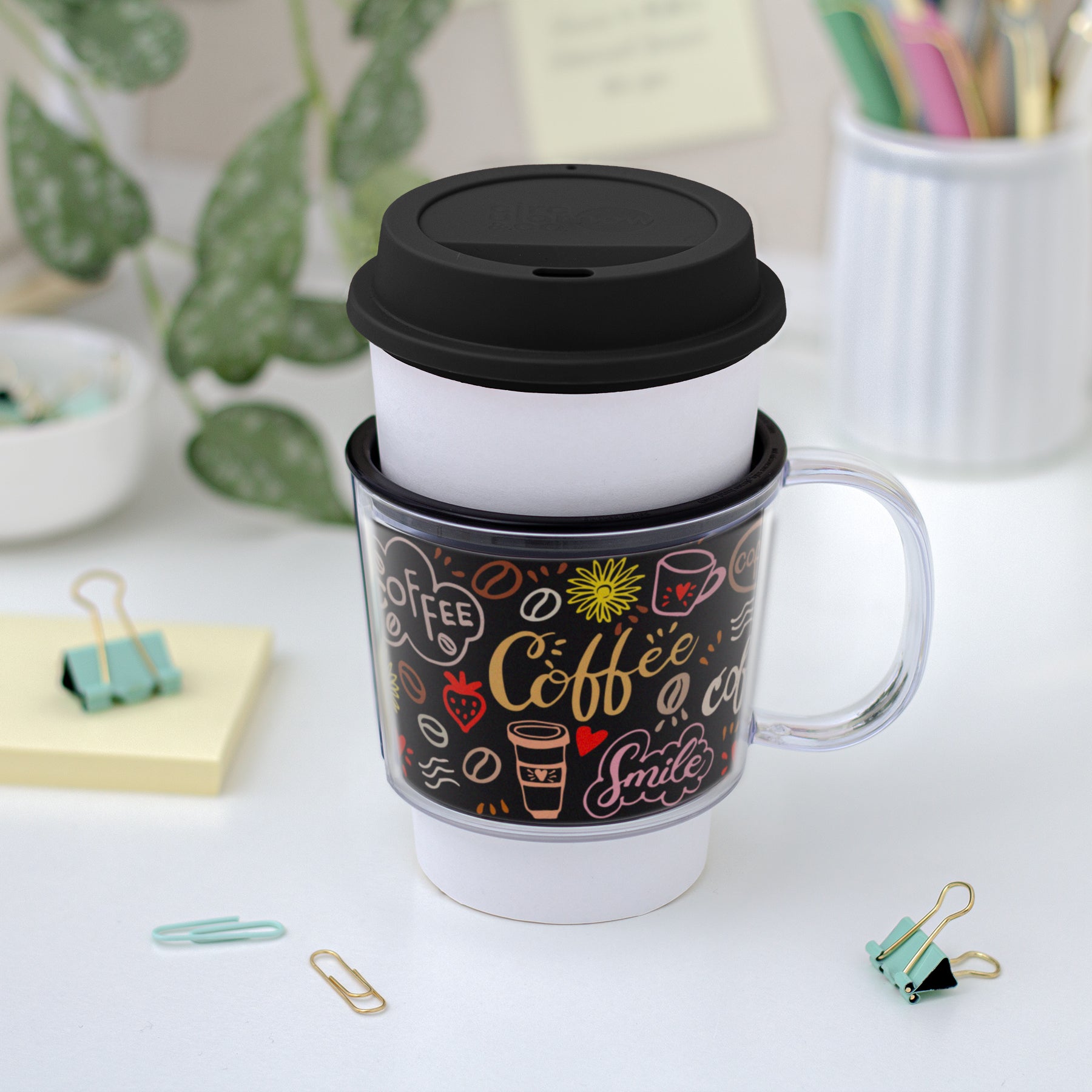 Coffee Sleeve with Handle