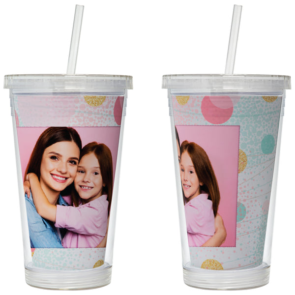 Wholesale DIY Photo Insert Kids Tumbler with Straw - Neil Enterprises —  Neil Enterprises Inc.