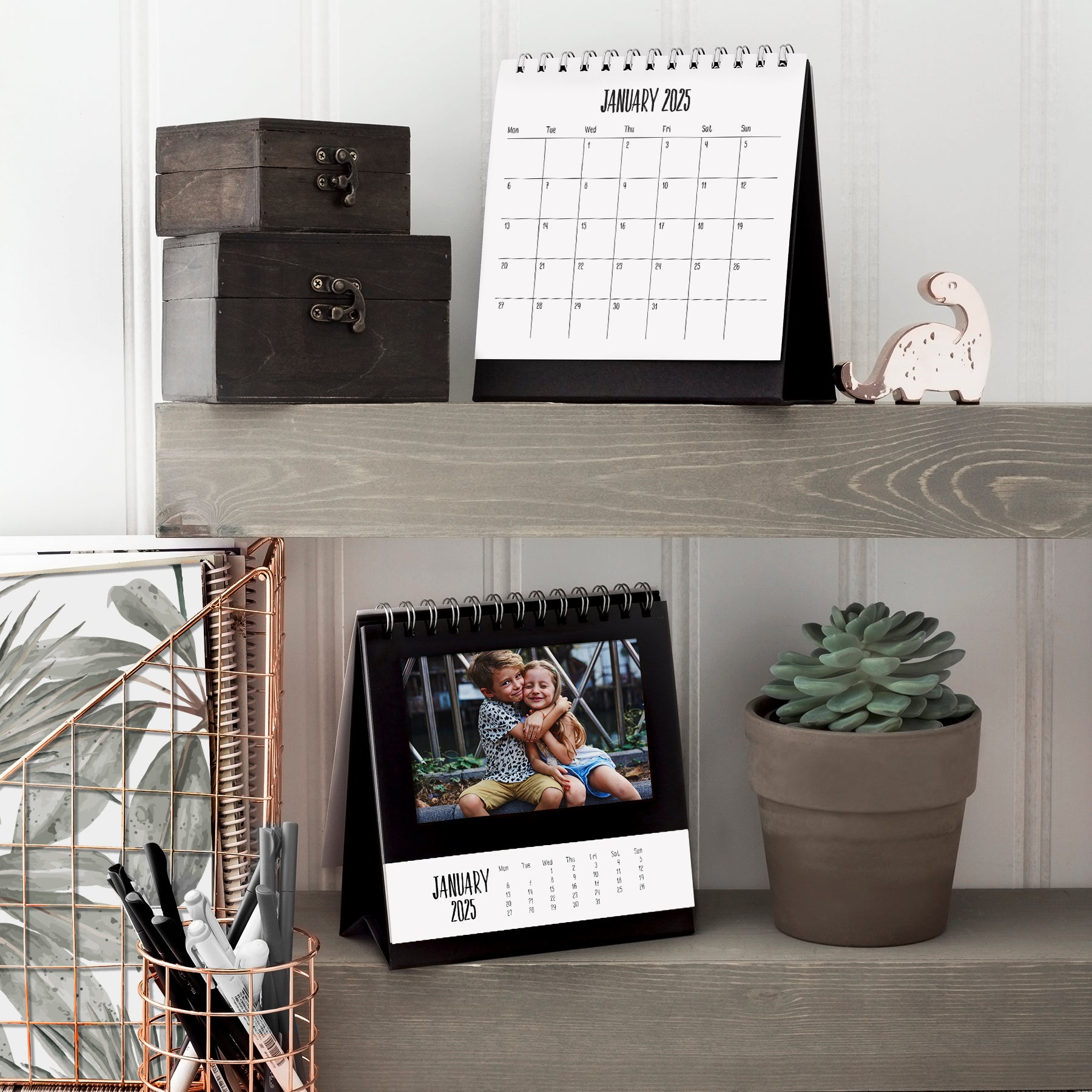 2025 Monthly Desk Calendar