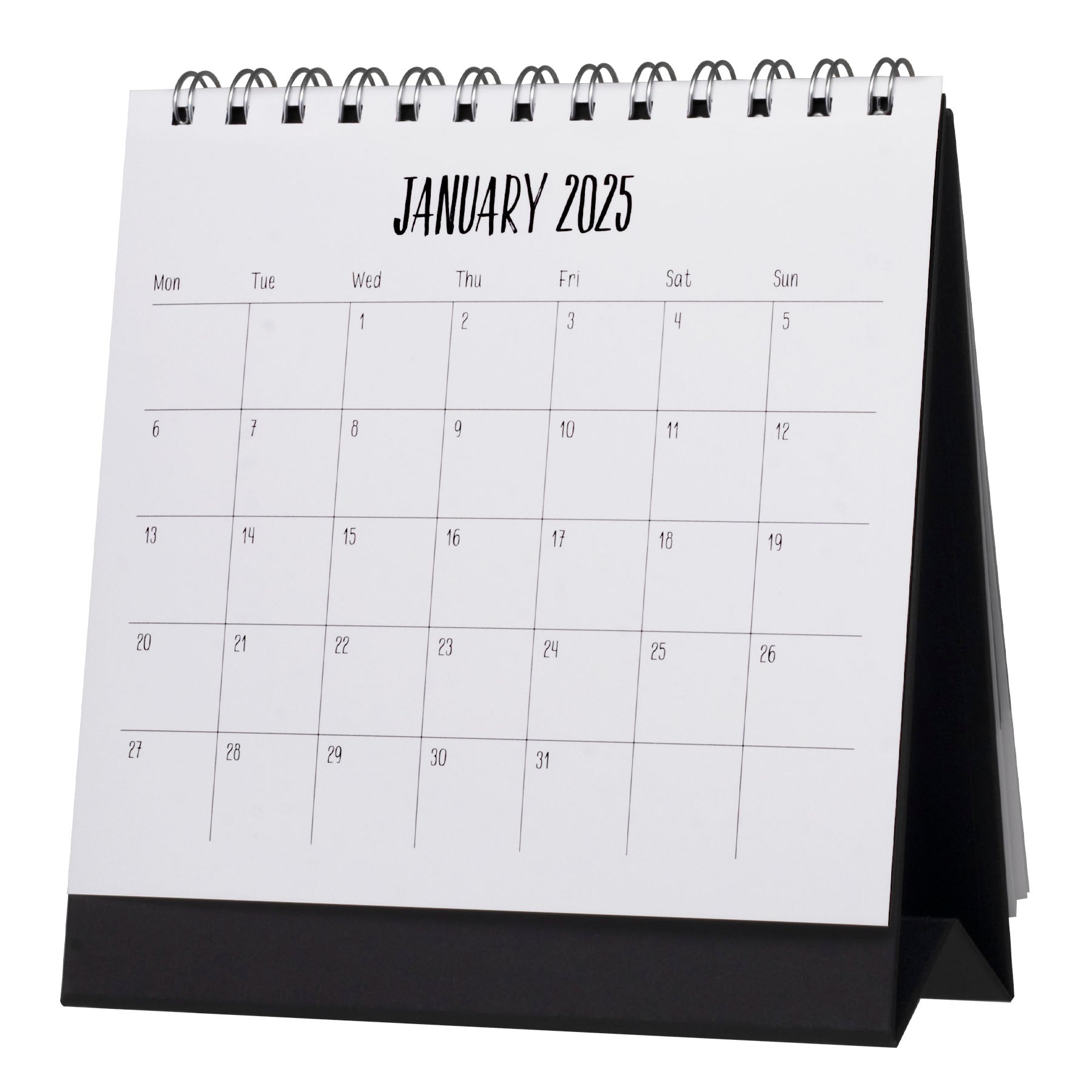 2025 Monthly Desk Calendar