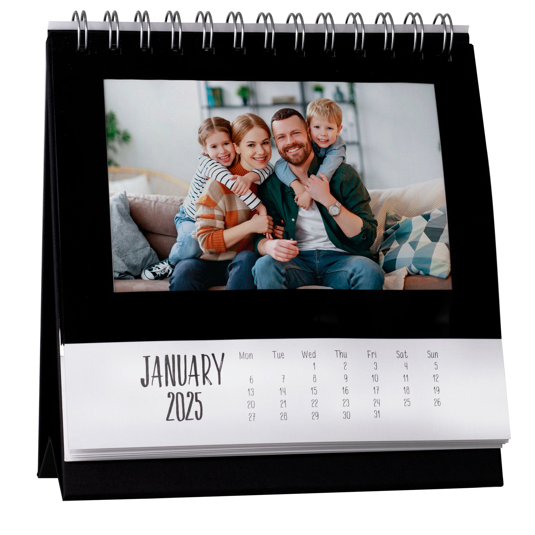 2025 Monthly Desk Calendar