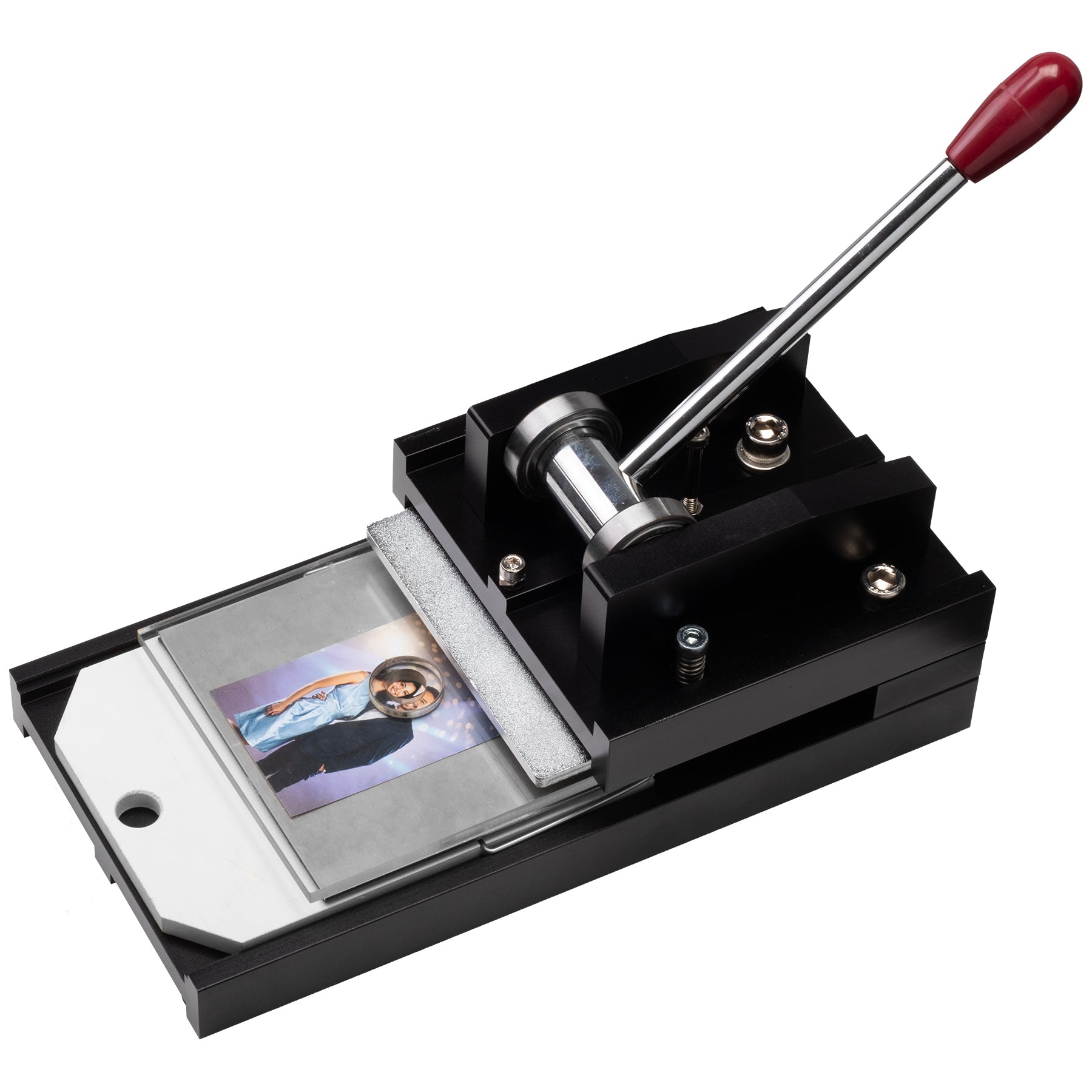 Cortador de fotos con troquel intercambiable