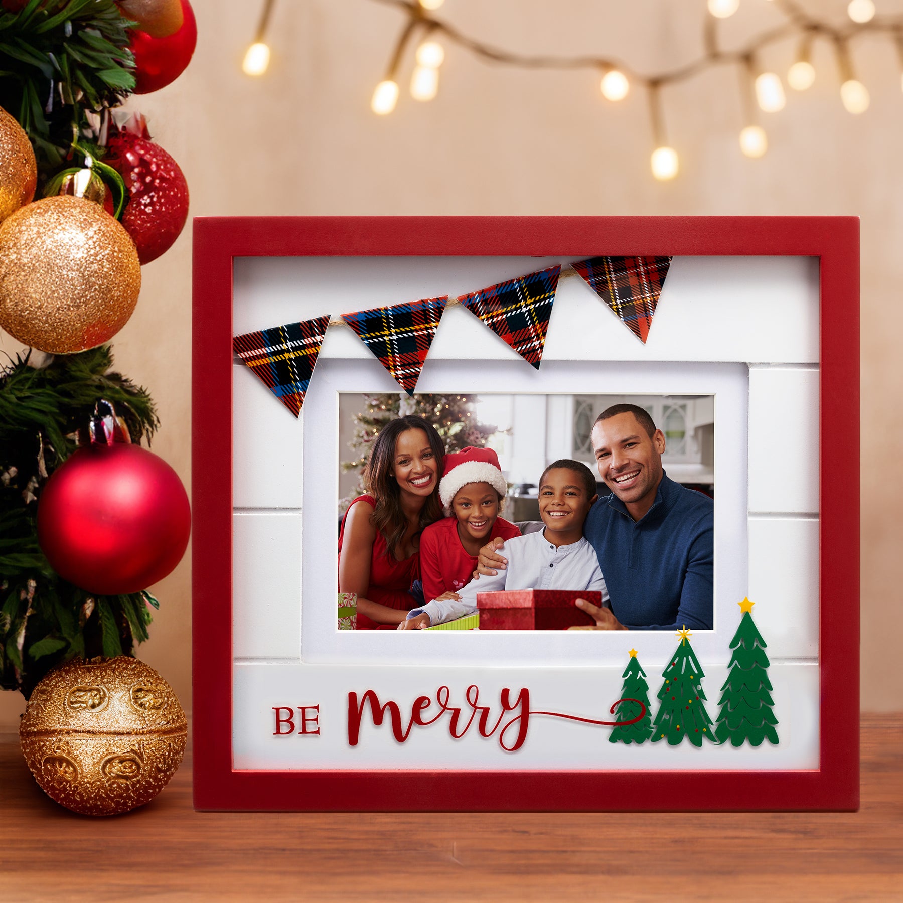 Be Merry Christmas Picture Frame