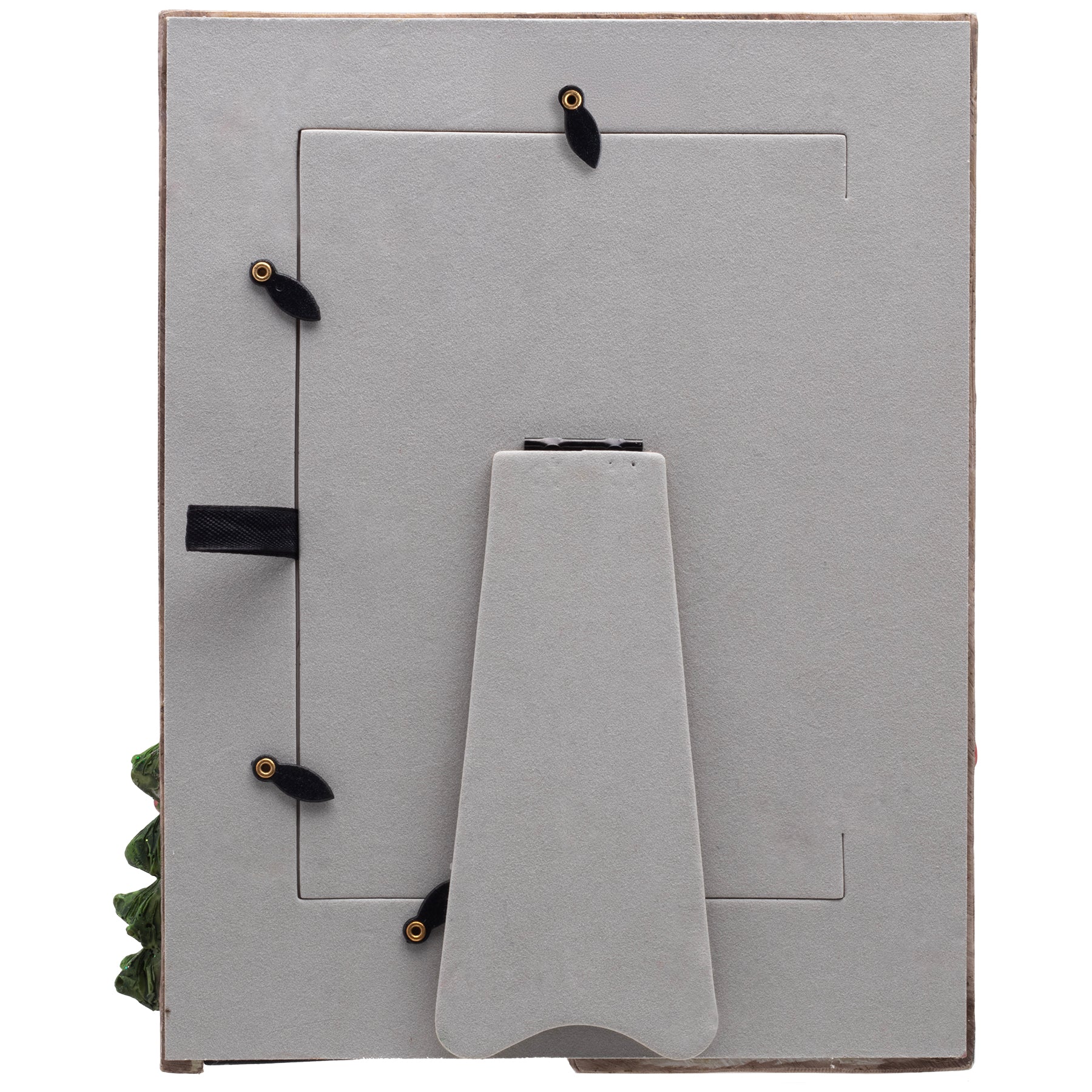 5" x 7" Light Up Santa and Rocking Horse Resin Picture Frame