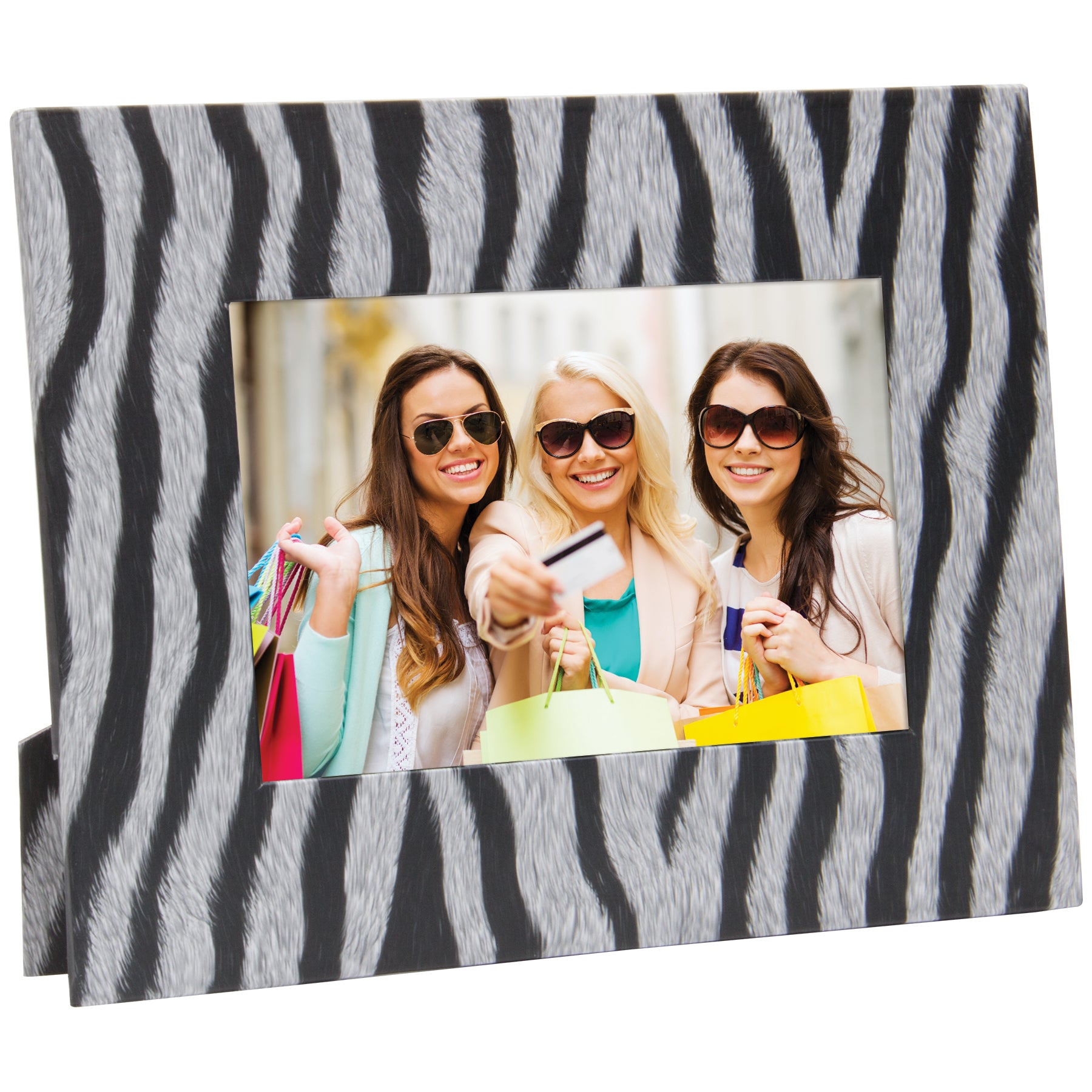 Zebra Paper Picture Frame