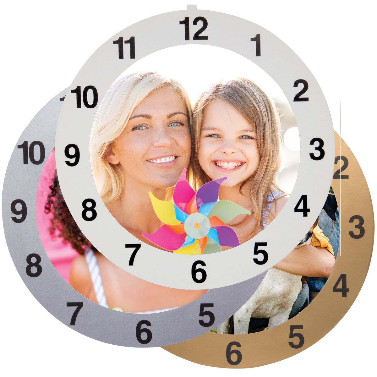 Decimal Clock Rings Number Rings for Plastic Wall Clock — Neil Enterprises Inc.