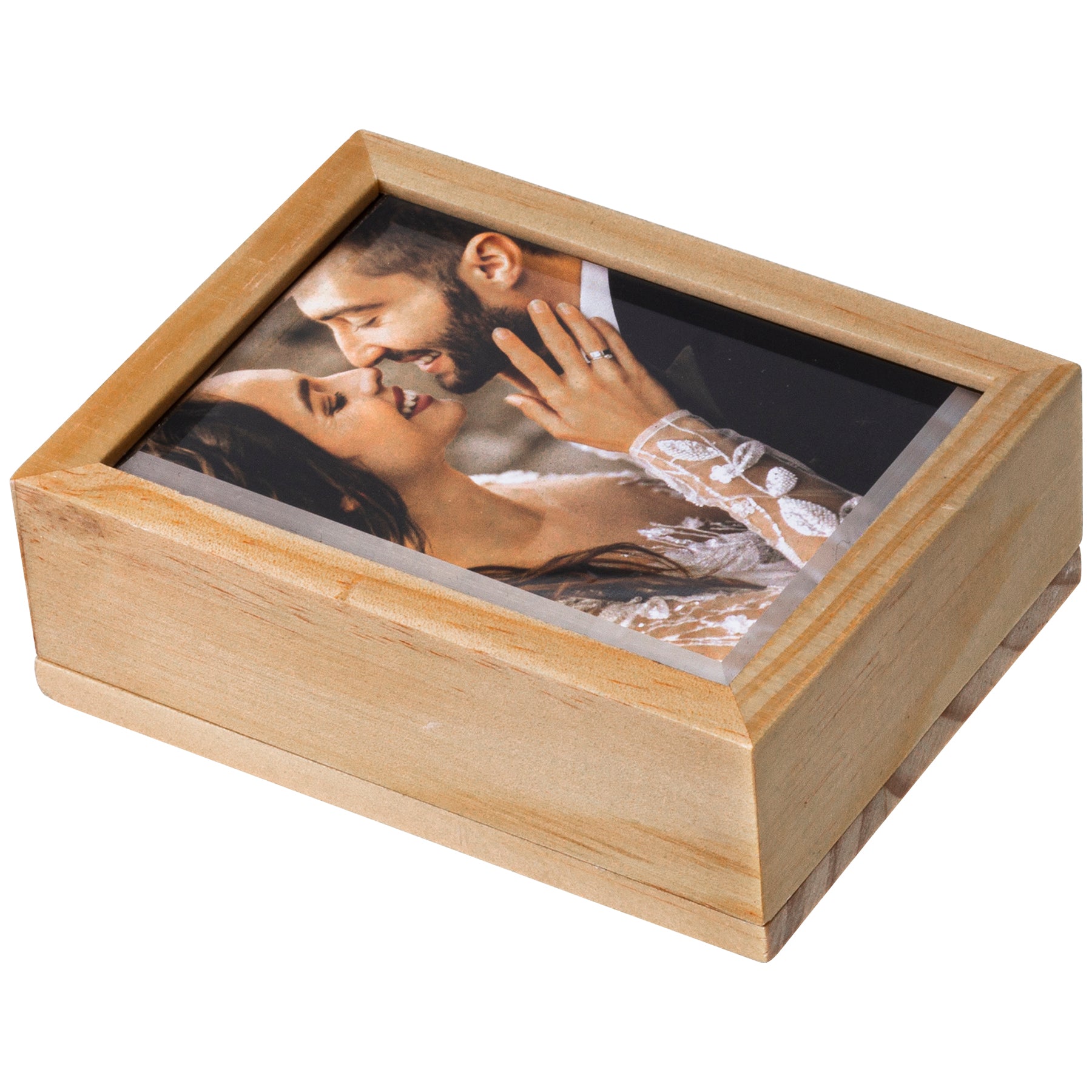 Wood Elite Flash Drive Box