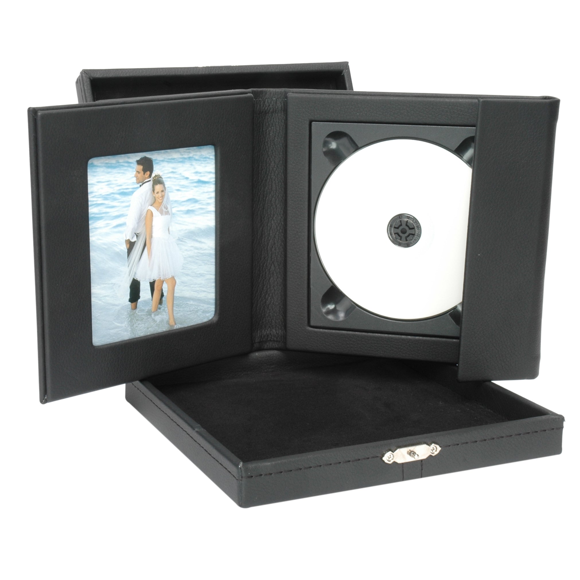Supreme CD/DVD Folio with Leatherette Box