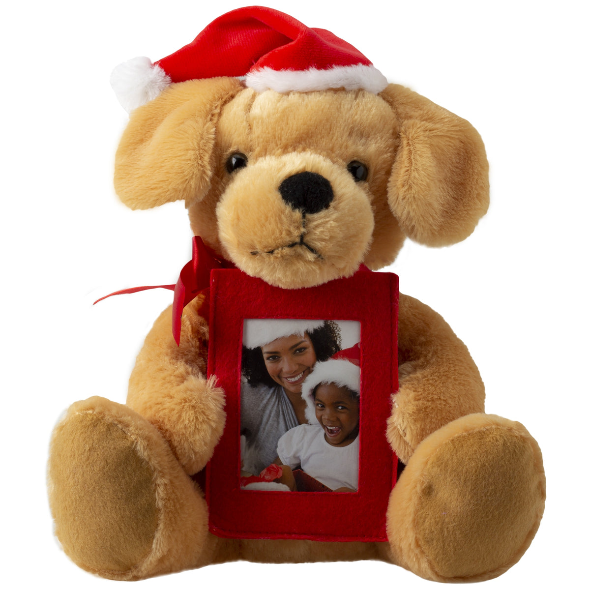 Wholesale Plush Santa Dog with Picture Frame Neil Enterprises — Neil