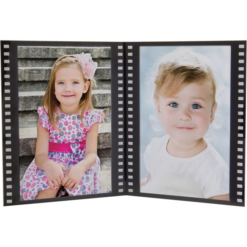 Double Side by Side Film Strip Picture Frame