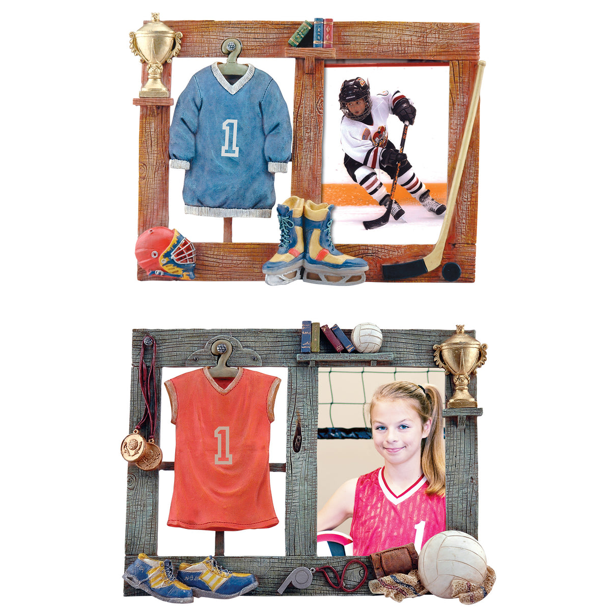 Sport Room Resin Picture Frames — Neil Enterprises Inc.