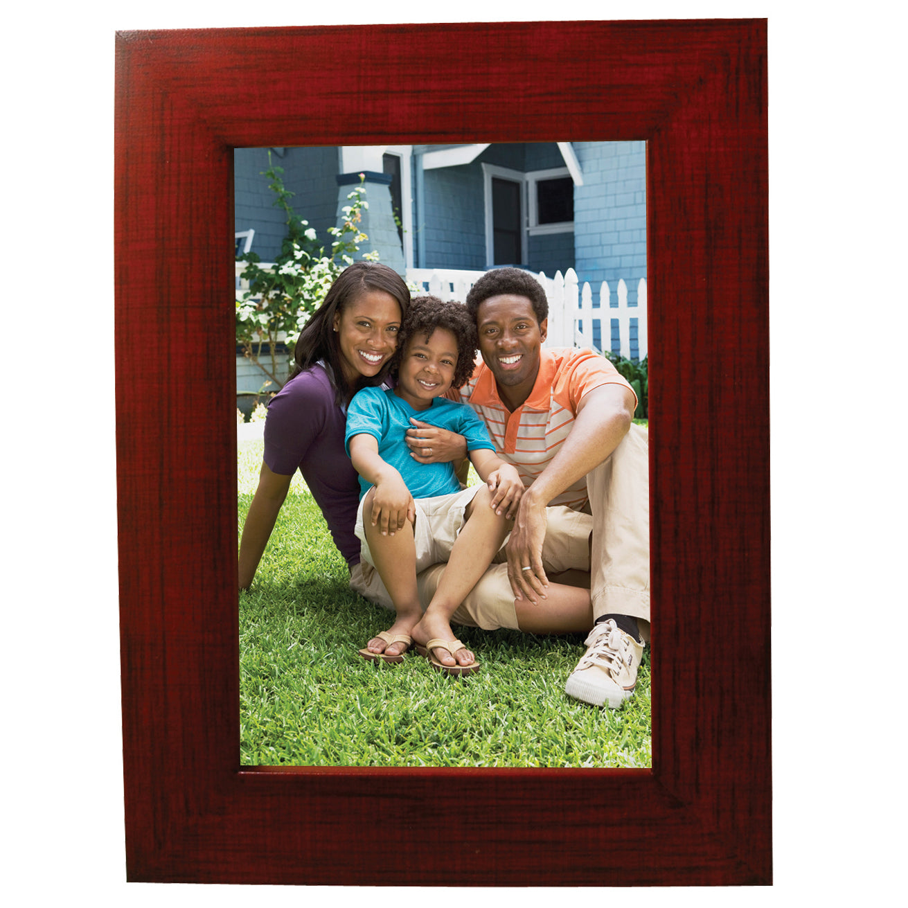 Faux Mahogany Picture Frame