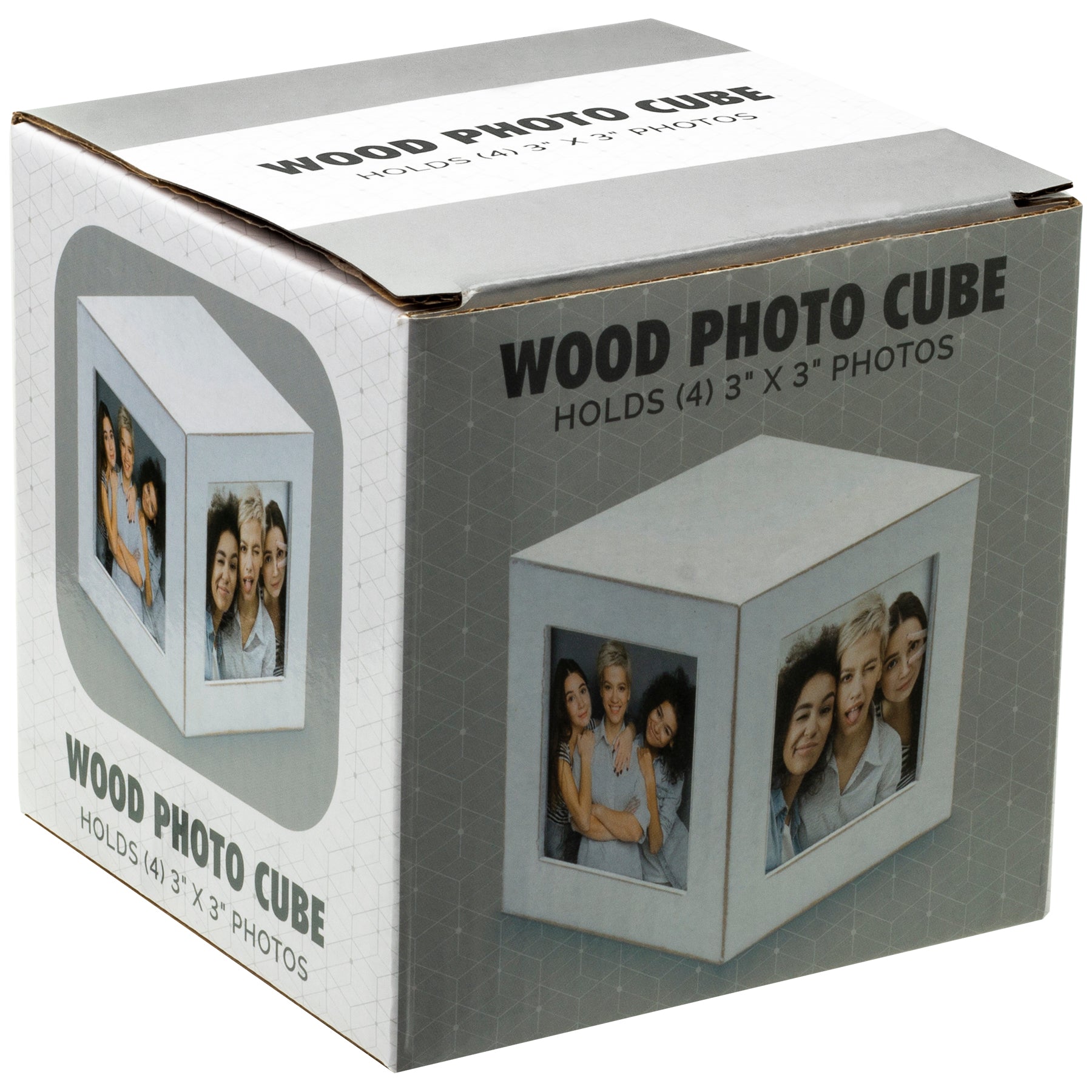 Wood Photo Cube