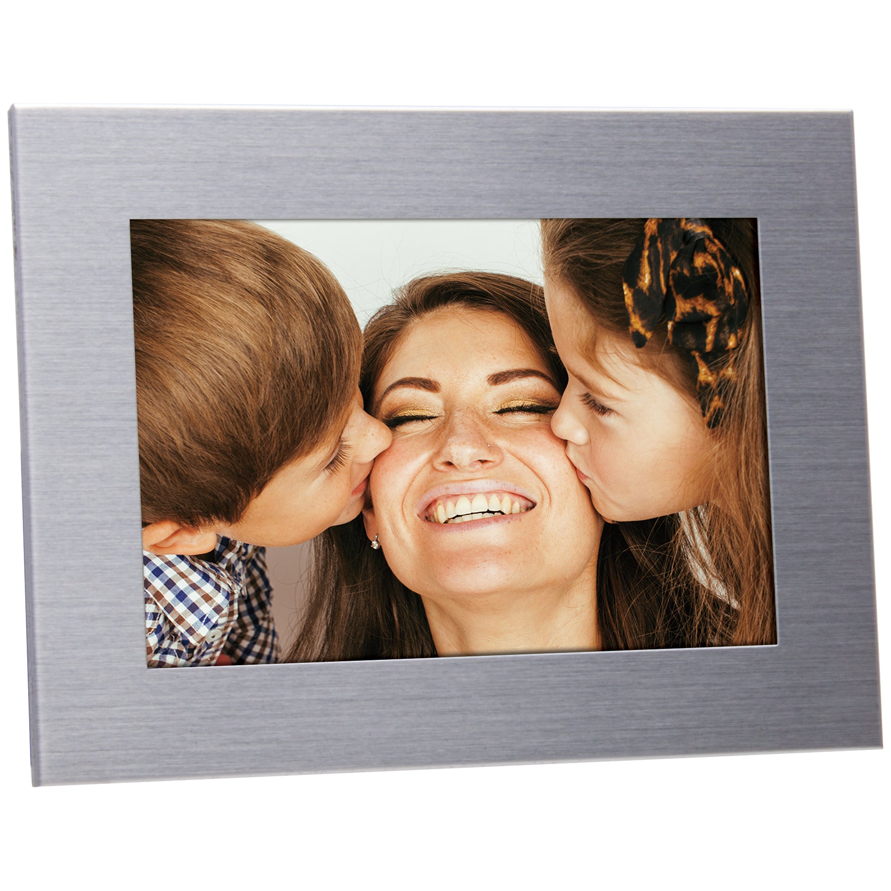 2-3/8” x 3-1/2” Silver Picture Frame