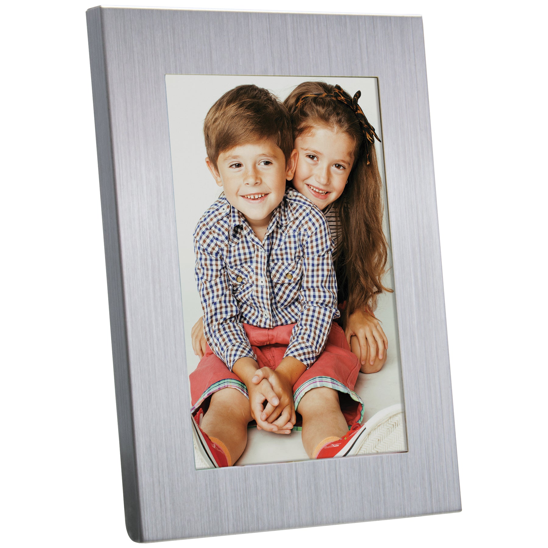 2-3/8” x 3-1/2” Silver Picture Frame