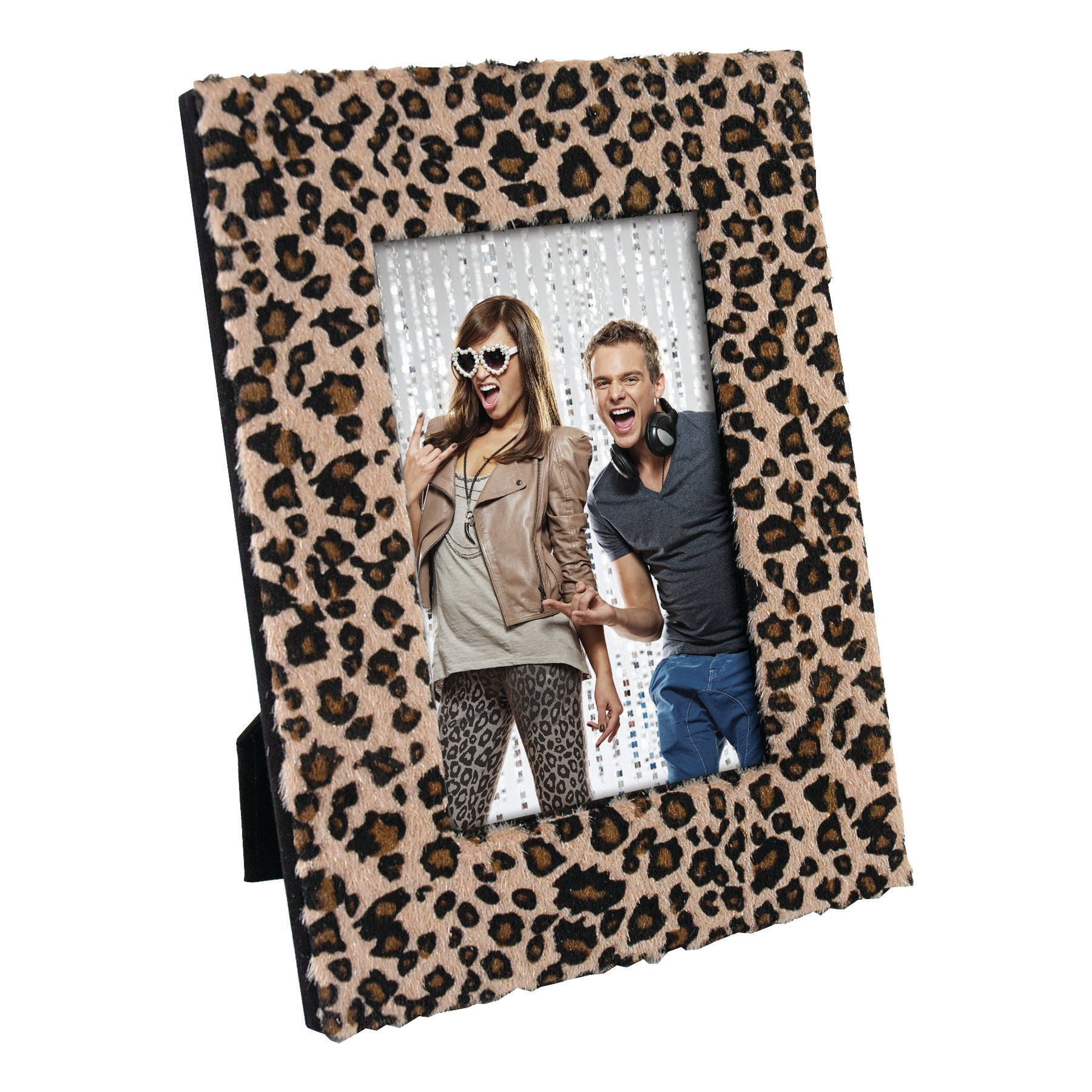 Leopard Furry Picture Frames