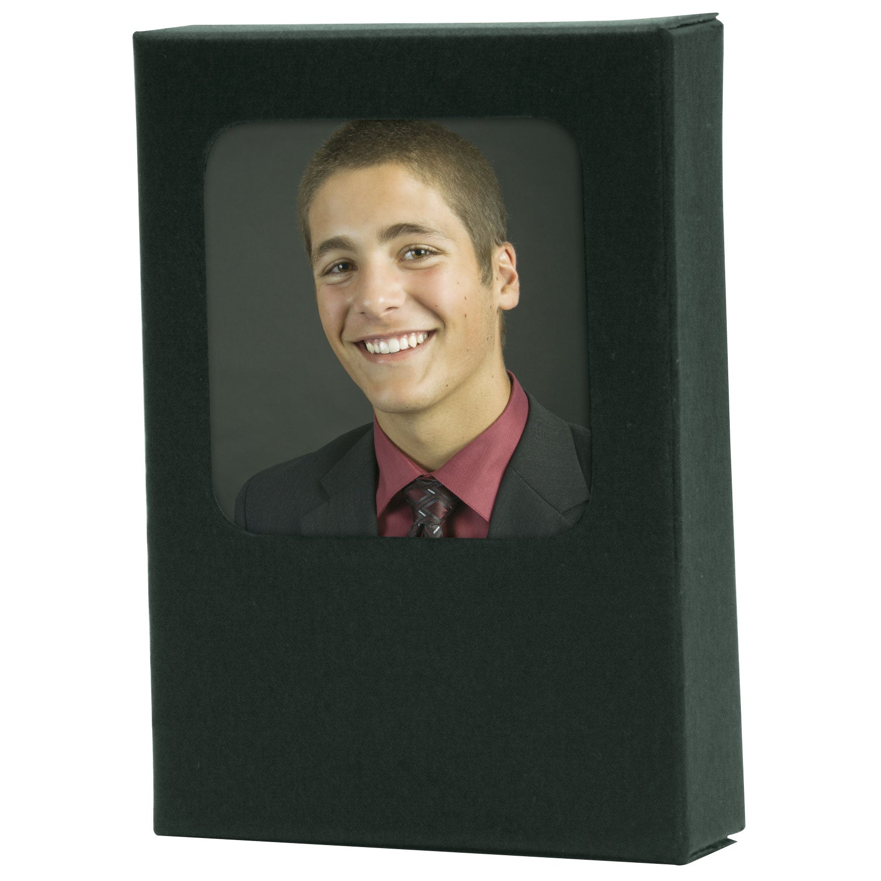 View Front Wallet Photo Box