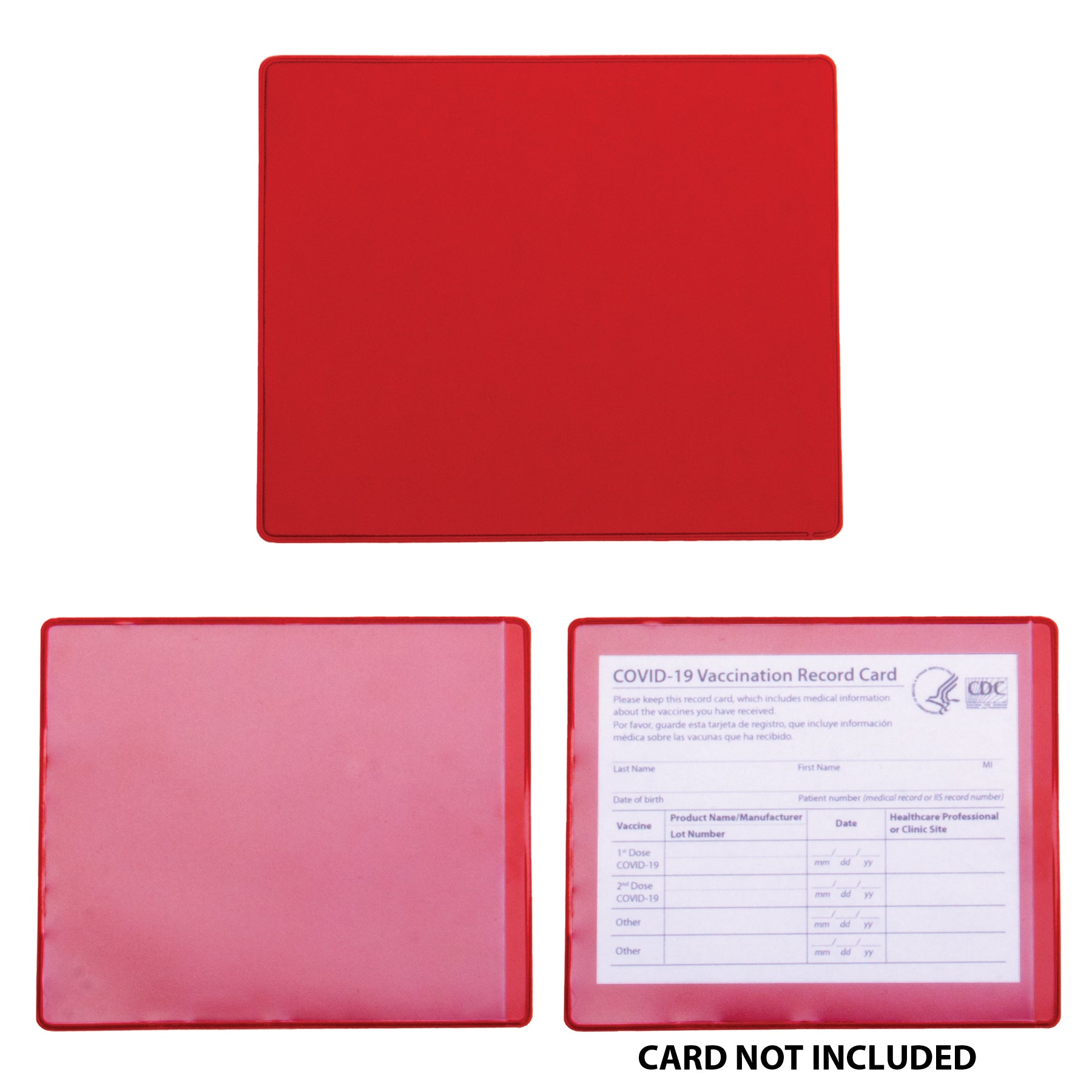 COVID-19 Vaccination Card Holder - BLANK
