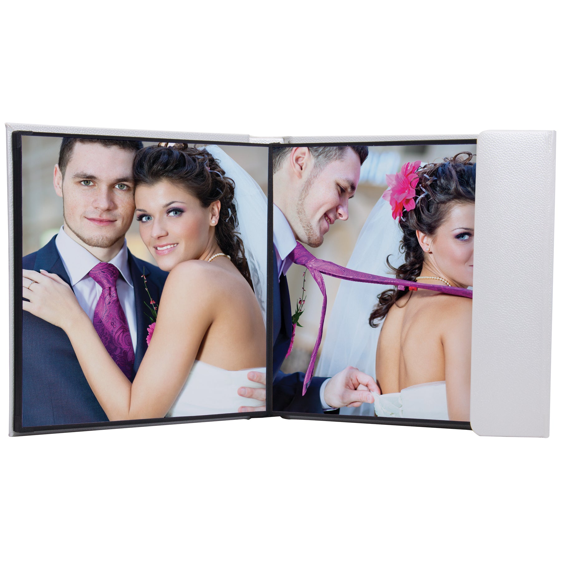 Overlapping Cover Self-Stick Photo Albums