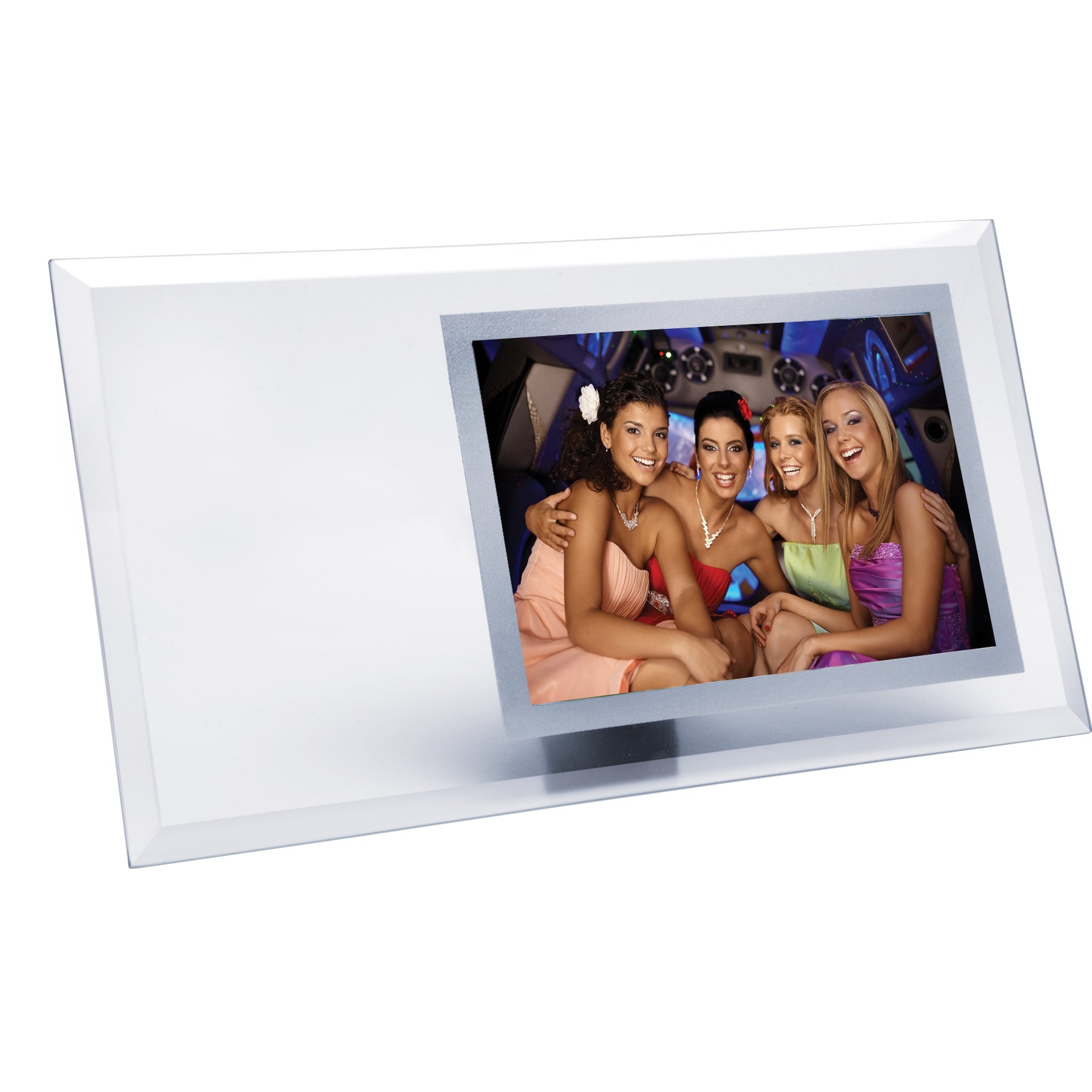 Horizontal Glass Picture Frame