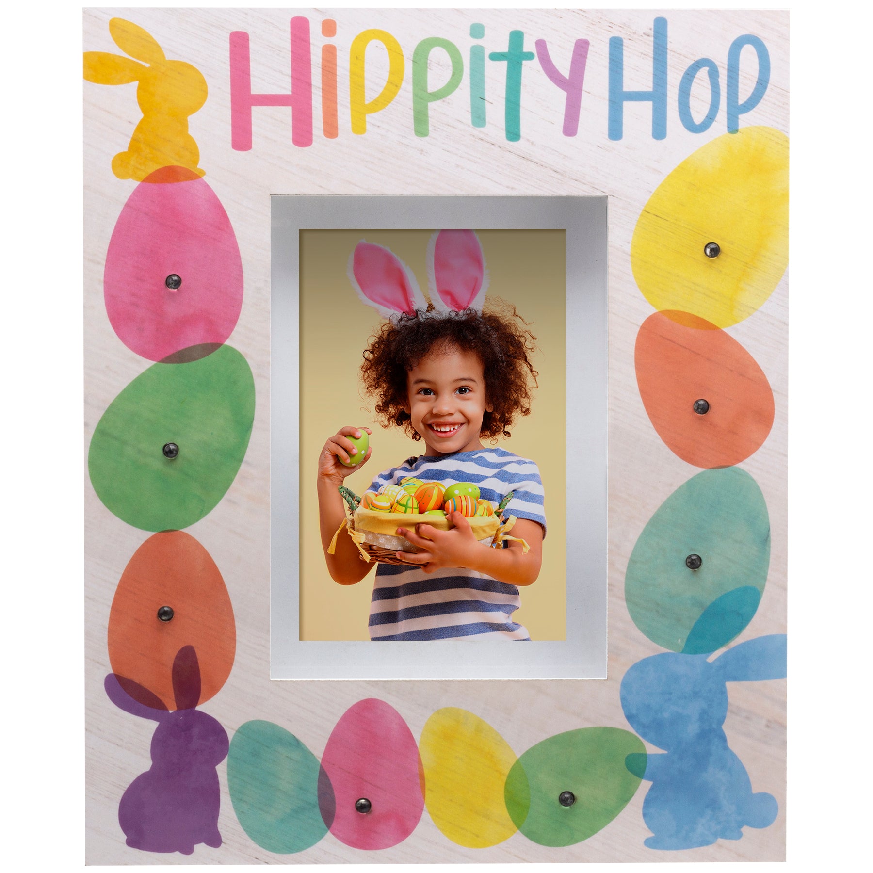 Hippity Hop Easter Shadow Box Frame with Lights