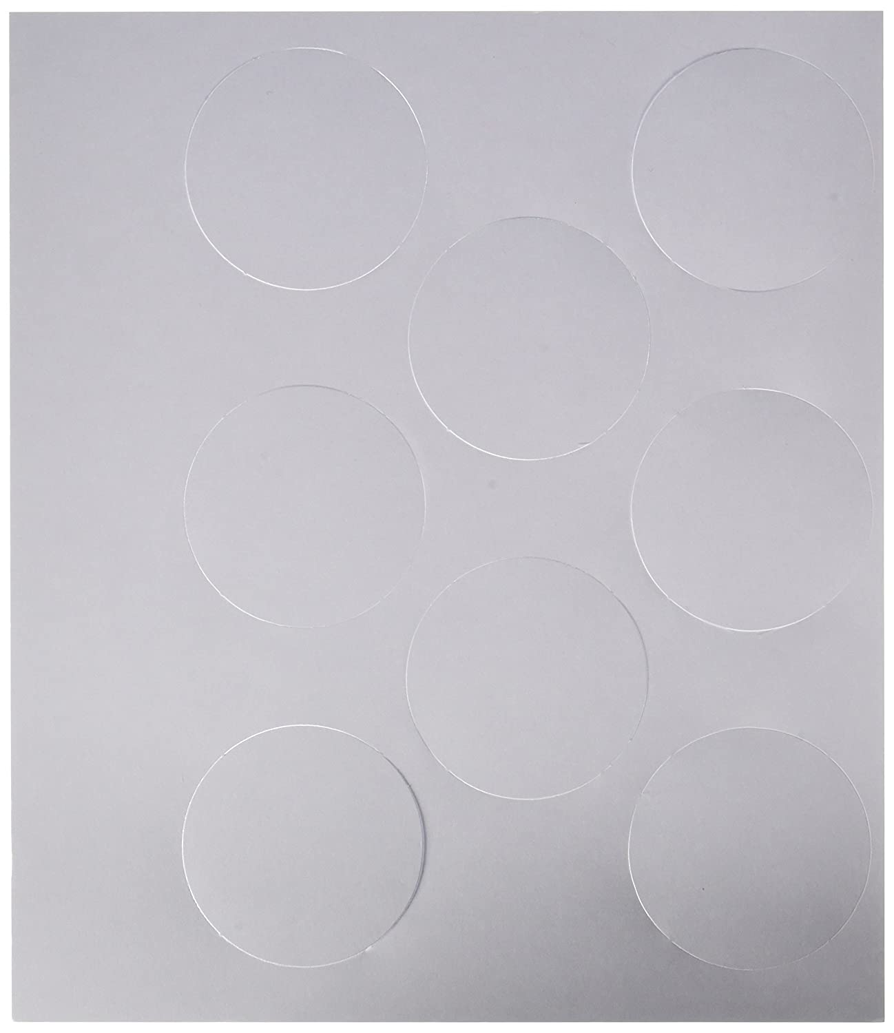 Círculos de papel blanco: solo para máquinas Neil Button